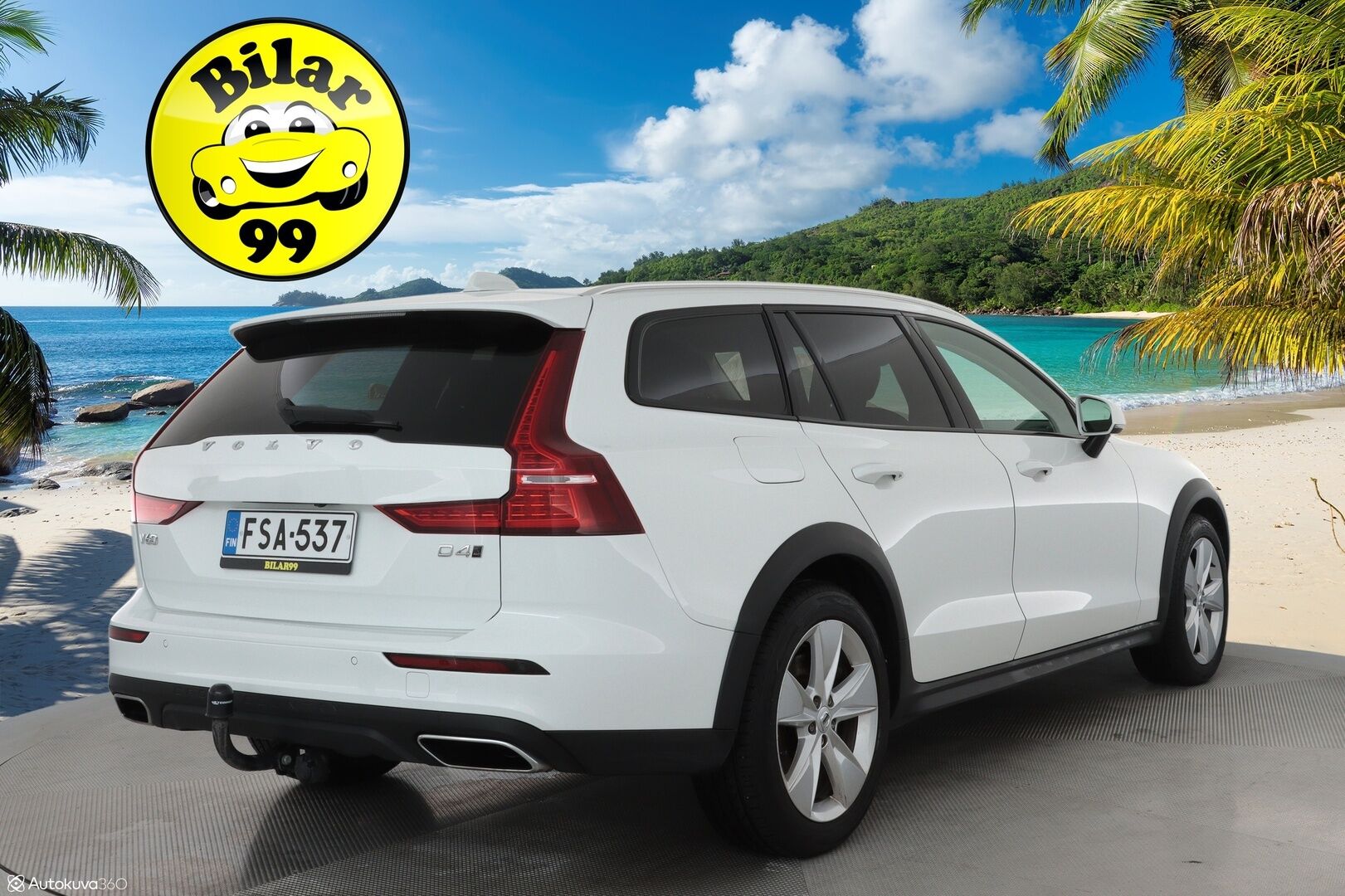 Volvo V60 Cross Country 2020 D4 AWD aut ** Webasto / Koukku / Adapt.Vakkari / P.Kamera / LED-valot / Navi / Kaistavahti / KeylessGO ** - 3,99 % KORKOTARJOUS TÄHÄN AUTOON - 2x Renkaat
