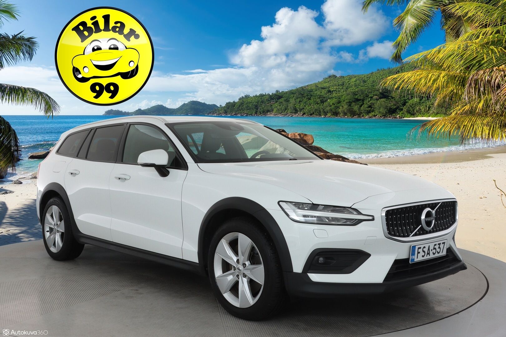 Volvo V60 Cross Country 2020 D4 AWD aut ** Webasto / Koukku / Adapt.Vakkari / P.Kamera / LED-valot / Navi / Kaistavahti / KeylessGO ** - 3,99 % KORKOTARJOUS TÄHÄN AUTOON - 2x Renkaat