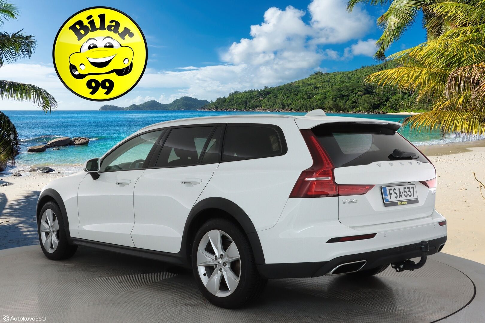 Volvo V60 Cross Country 2020 D4 AWD aut ** Webasto / Koukku / Adapt.Vakkari / P.Kamera / LED-valot / Navi / Kaistavahti / KeylessGO ** - 3,99 % KORKOTARJOUS TÄHÄN AUTOON - 2x Renkaat