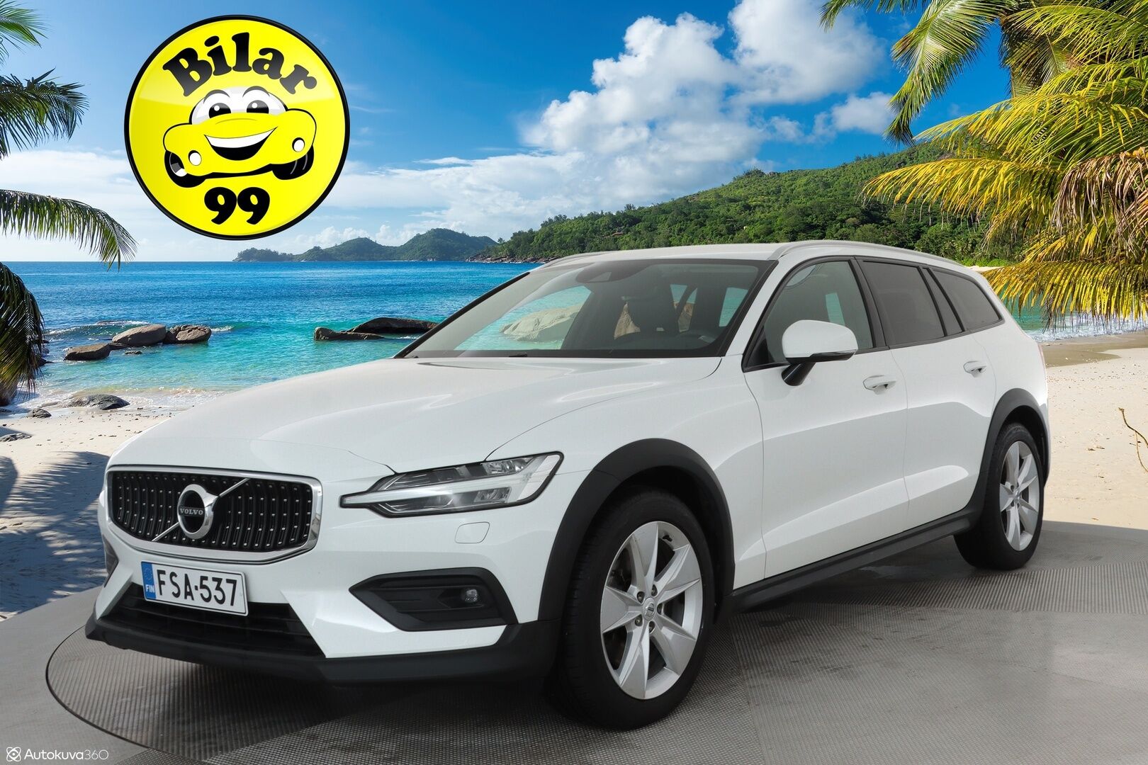 Volvo V60 Cross Country 2020 D4 AWD aut ** Webasto / Koukku / Adapt.Vakkari / P.Kamera / LED-valot / Navi / Kaistavahti / KeylessGO ** - 3,99 % KORKOTARJOUS TÄHÄN AUTOON - 2x Renkaat