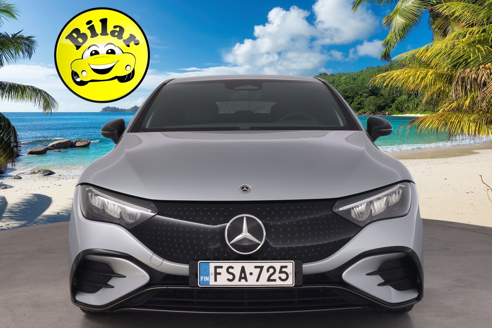 Mercedes-Benz EQE 2024 300 AMG - AMG Sisä- ja ulkopaketti | DTR+ | Koukku | Sähköpenkit muistilla | ILP | Kessy | Ambient | Erikoisväri | SOH 94%