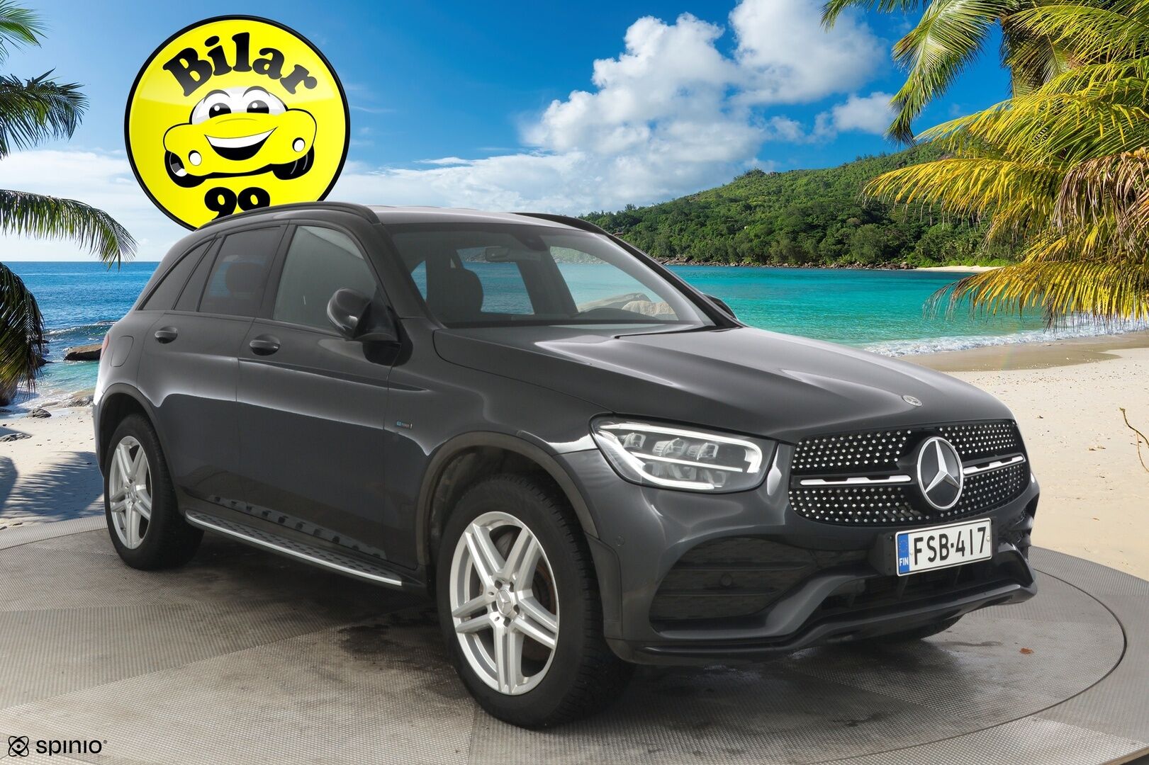 Mercedes-Benz GLC 2021 GLC 350 e 4Matic A Premium Business AMG* Burmester / LED High performance / Taittuva koukku / P-Kamera / Osanahka * - * AMG-Paketti / Lisälämmitin / Navi / Vakkari / P-tutkat *
