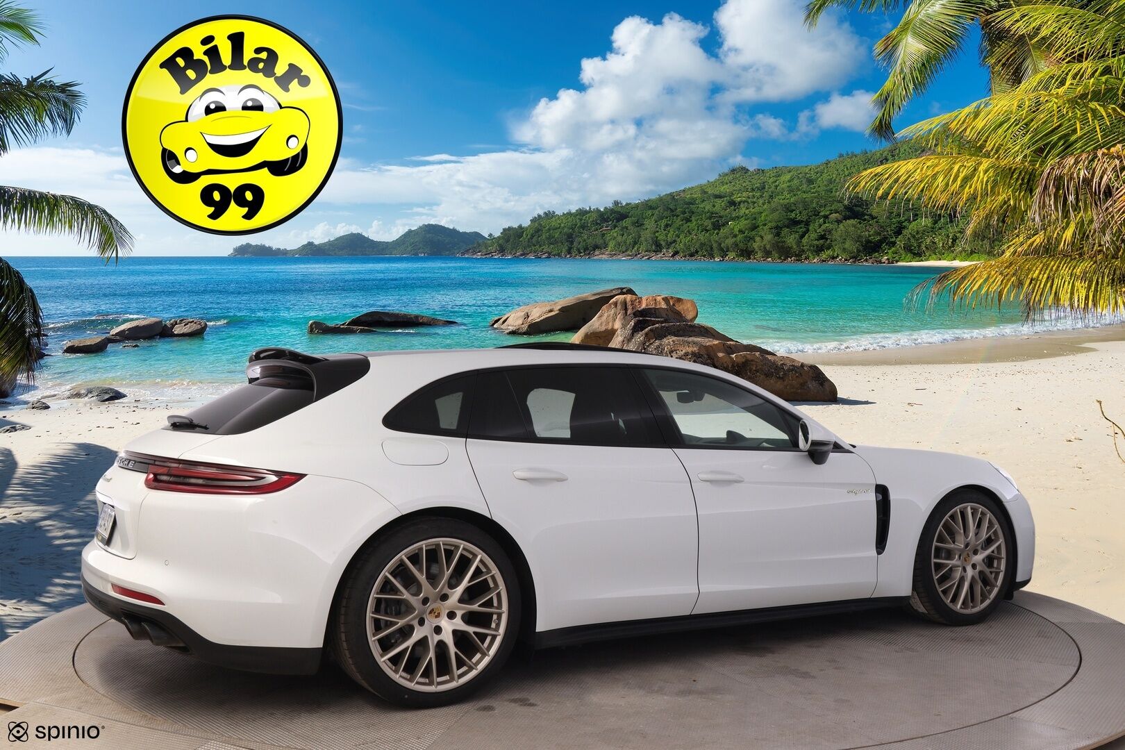 Porsche Panamera 2020 4 E-Hybrid Sport Turismo 10 Years Edition * Bose / Soft Close / Matrix LED / ACC / Sport Putkisto / Panorama* - Harvinainen 10v Juhlamalli!/ Puhdas vertical  / 14-Suunt. istuimet  / Alcantara ratti / Ratinlämmitin / P-kamera / Ilma-alusta / Bliss