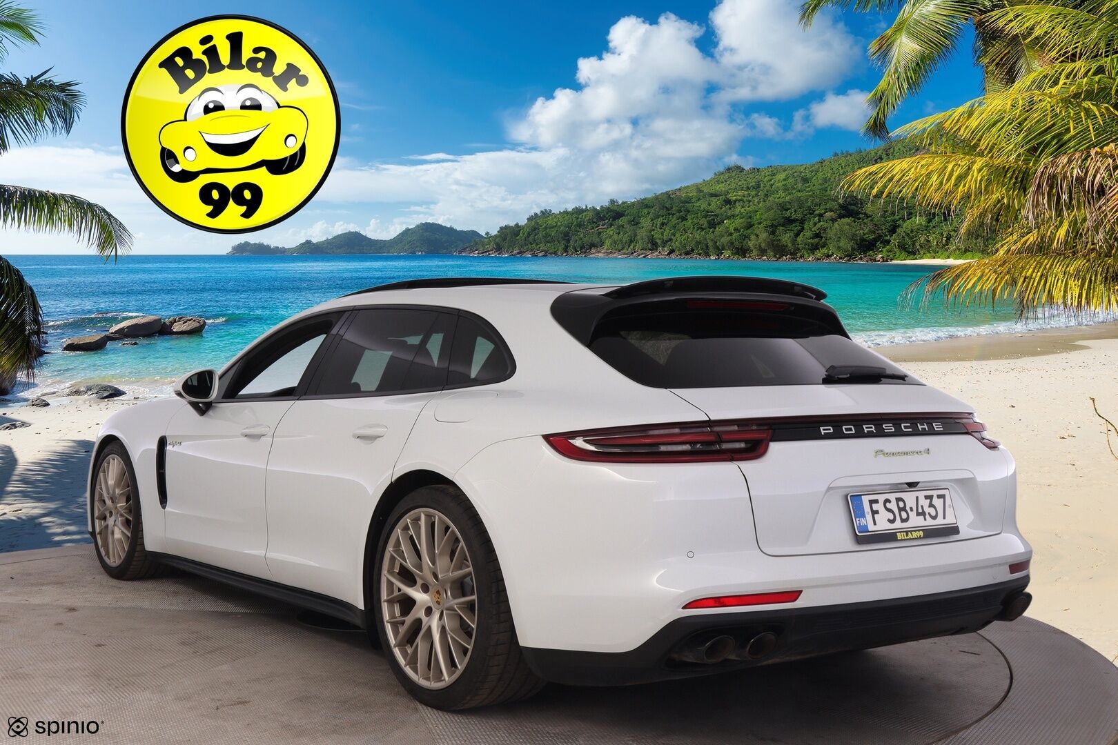 Porsche Panamera 2020 4 E-Hybrid Sport Turismo 10 Years Edition * Bose / Soft Close / Matrix LED / ACC / Sport Putkisto / Panorama* - Harvinainen 10v Juhlamalli!/ Puhdas vertical  / 14-Suunt. istuimet  / Alcantara ratti / Ratinlämmitin / P-kamera / Ilma-alusta / Bliss