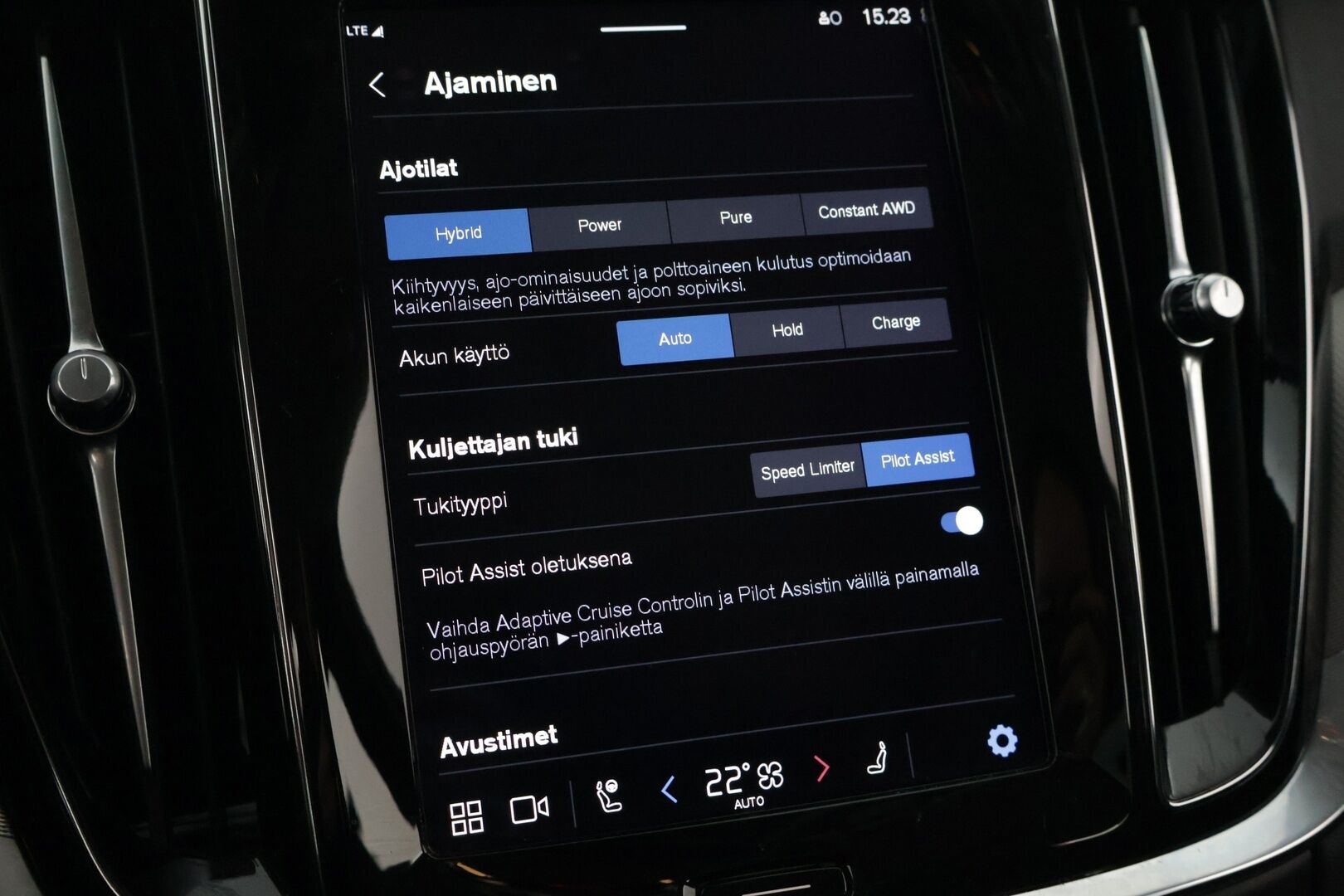 Volvo S60 2023 S60 T6 AWD Long Range High Performance Plus Dark aut **Recharge / ACC / P-kamera / Muistipenkit / BLIS / Full LED / Digimittaristo - Näyttävä! / 2 renkaat* - HULLUT BLACKWEEK JATKOT - KORKOTARJOUS 2,49%