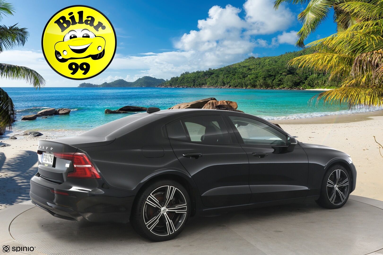Volvo S60 2023 S60 T6 AWD Long Range High Performance Plus Dark aut **Recharge / ACC / P-kamera / Muistipenkit / BLIS / Full LED / Digimittaristo - Näyttävä! / 2 renkaat* - HULLUT BLACKWEEK JATKOT - KORKOTARJOUS 2,49%