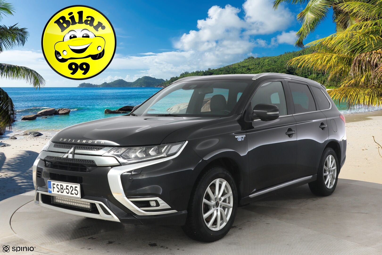 Mitsubishi Outlander PHEV 2019 Instyle 4WD 5P ** ACC / BLIS / KeyLess / Rockford Fosgate / 360° Kamera / Vetokoukku / Ratinlämmitin / LED* - 2 erinomaiset renkaat / Neliveto / Vetokoukku* - HULLUT JOULUT KORKOTARJOUS 2,49% 