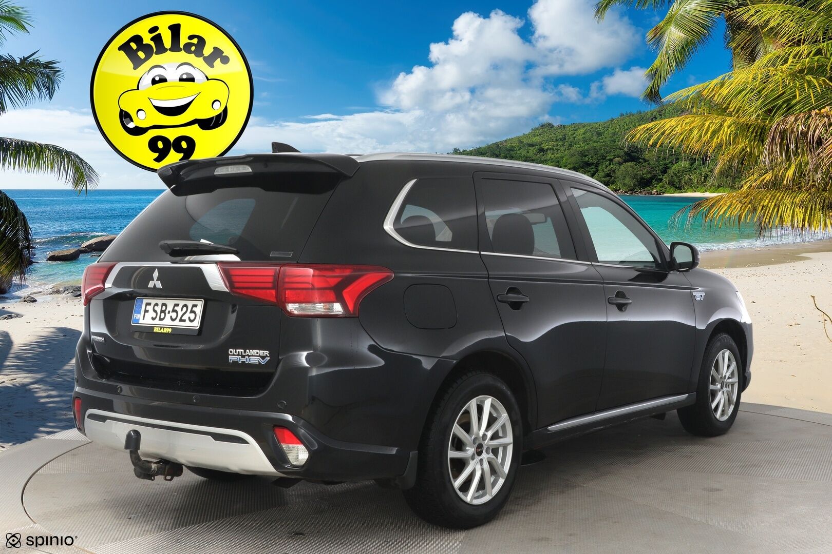 Mitsubishi Outlander PHEV 2019 Instyle 4WD 5P ** ACC / BLIS / KeyLess / Rockford Fosgate / 360° Kamera / Vetokoukku / Ratinlämmitin / LED* - 2 erinomaiset renkaat / Neliveto / Vetokoukku* - HULLUT JOULUT KORKOTARJOUS 2,49% 