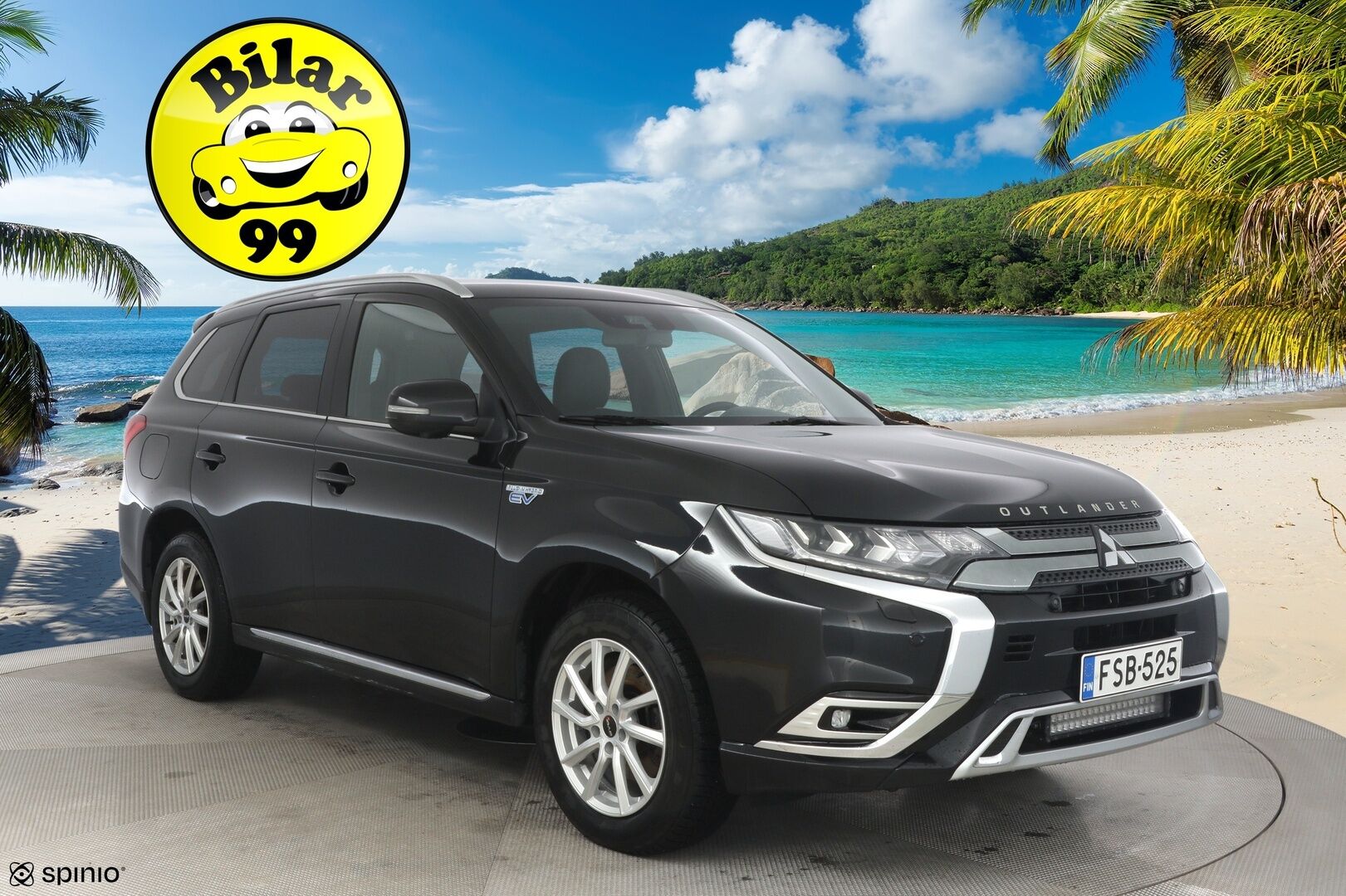 Mitsubishi Outlander PHEV 2019 Instyle 4WD 5P ** ACC / BLIS / KeyLess / Rockford Fosgate / 360° Kamera / Vetokoukku / Ratinlämmitin / LED* - 2 erinomaiset renkaat / Neliveto / Vetokoukku* - HULLUT JOULUT KORKOTARJOUS 2,49% 