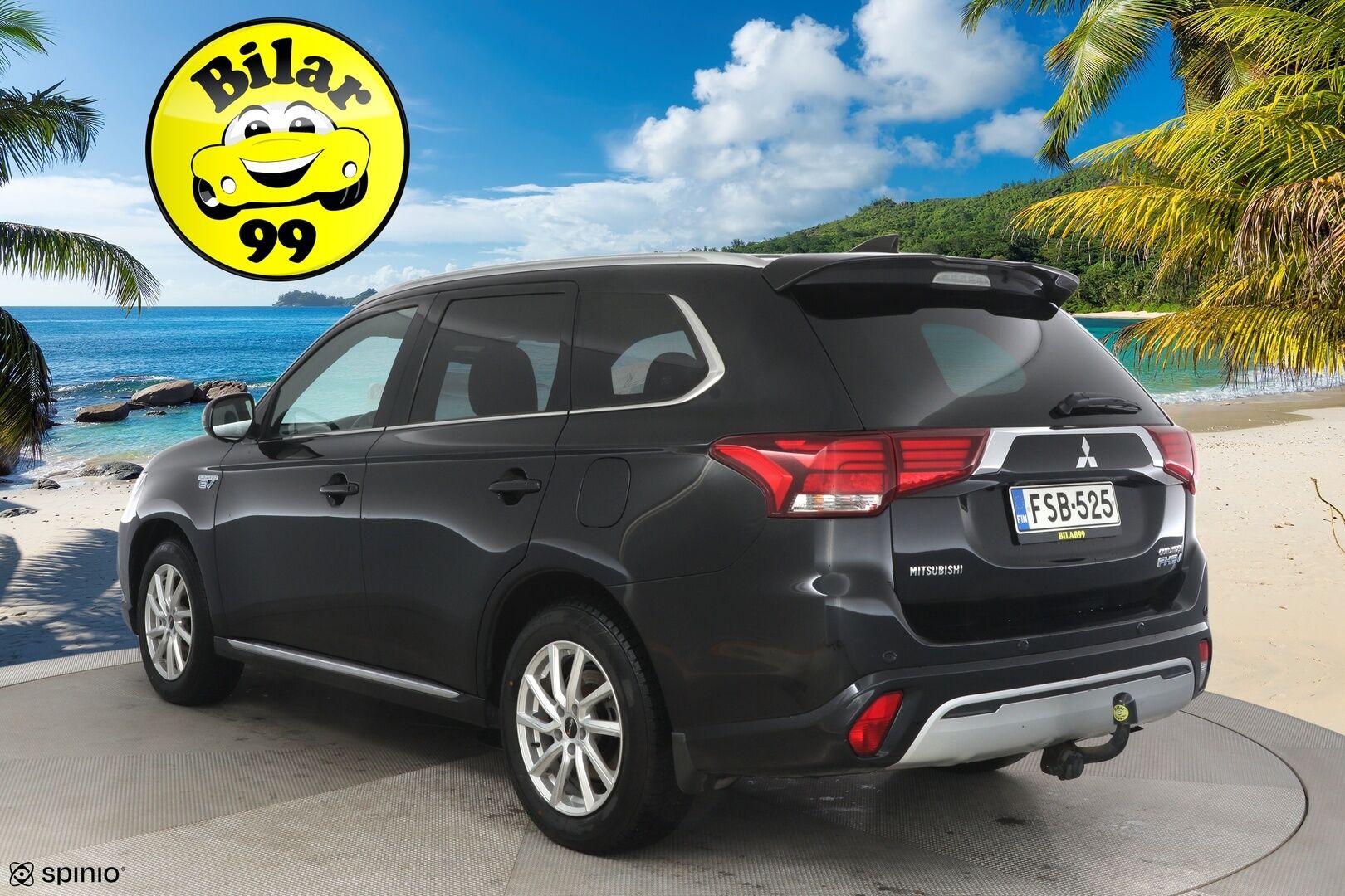 Mitsubishi Outlander PHEV 2019 Instyle 4WD 5P ** ACC / BLIS / KeyLess / Rockford Fosgate / 360° Kamera / Vetokoukku / Ratinlämmitin / LED* - 2 erinomaiset renkaat / Neliveto / Vetokoukku* - HULLUT JOULUT KORKOTARJOUS 2,49% 