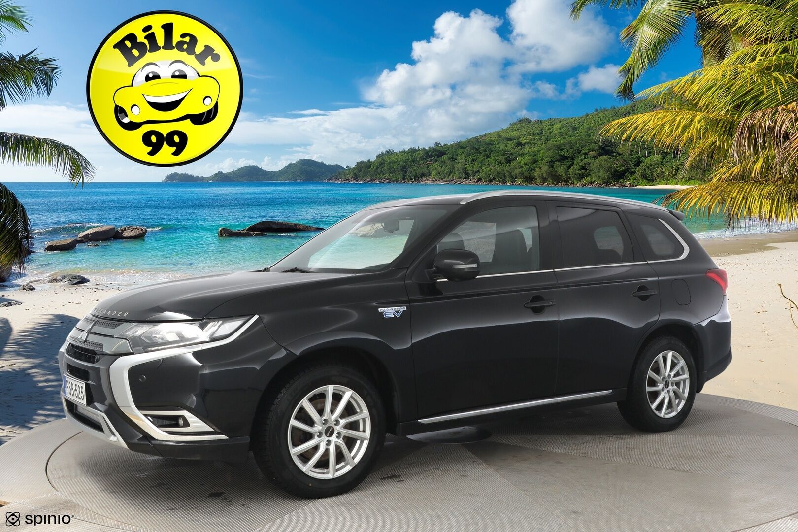Mitsubishi Outlander PHEV 2019 Instyle 4WD 5P ** ACC / BLIS / KeyLess / Rockford Fosgate / 360° Kamera / Vetokoukku / Ratinlämmitin / LED* - 2 erinomaiset renkaat / Neliveto / Vetokoukku* - HULLUT JOULUT KORKOTARJOUS 2,49% 