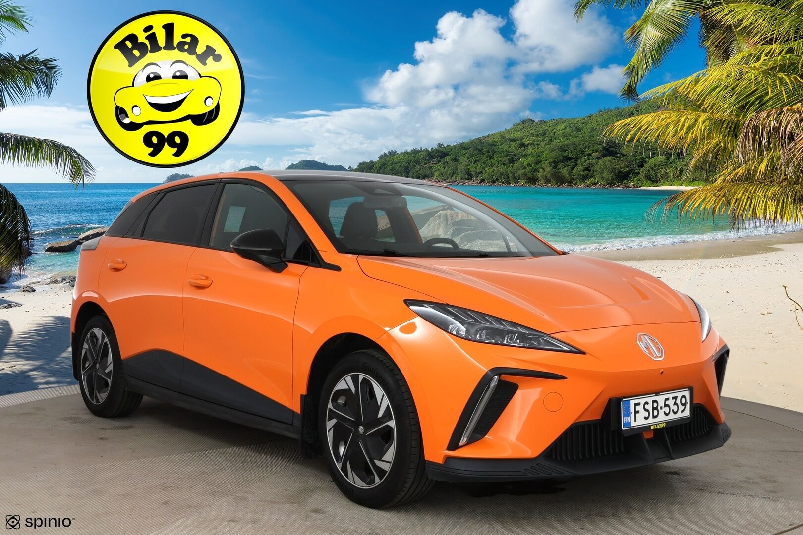 MG MG4 2023 64kwh Luxury Long Range Aut / Lämpöpumppu / ACC / 360-kamera / LED / BLIS - Puolinahat / Viimeisin huolto 06/2025 / Huippu varusteet! 