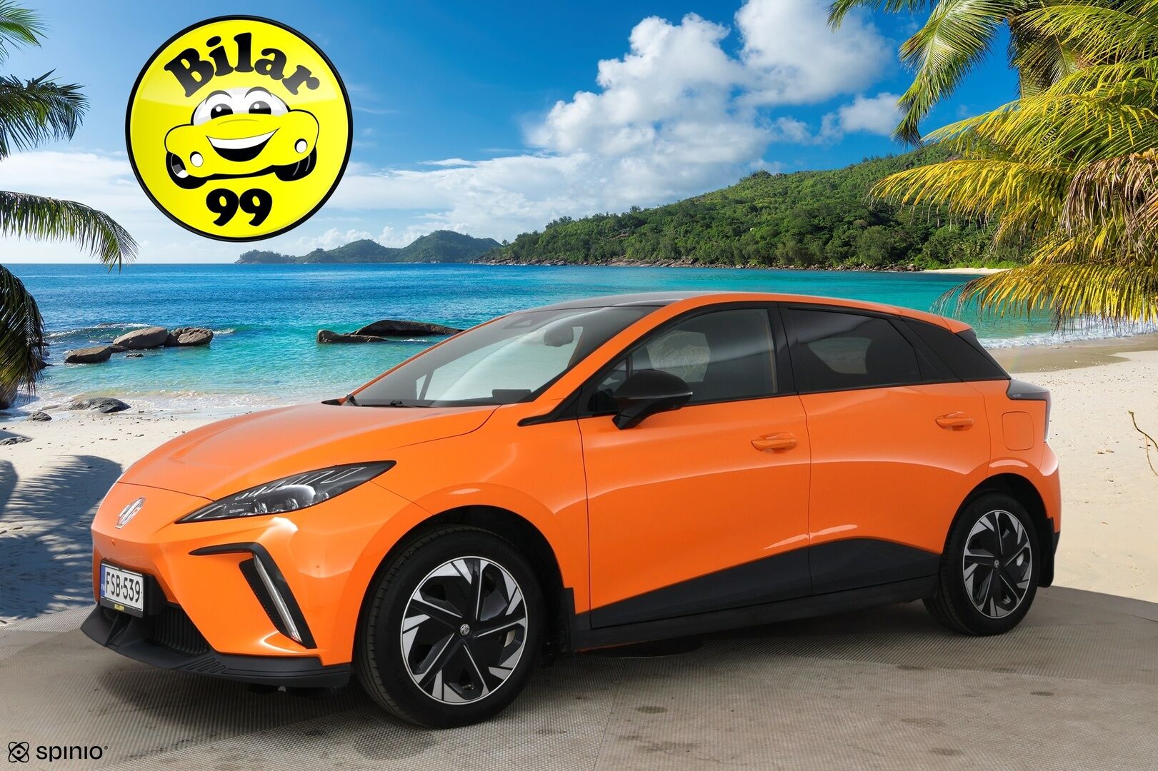 MG MG4 2023 64kwh Luxury Long Range Aut / Lämpöpumppu / ACC / 360-kamera / LED / BLIS - Puolinahat / Viimeisin huolto 06/2025 / Huippu varusteet! 