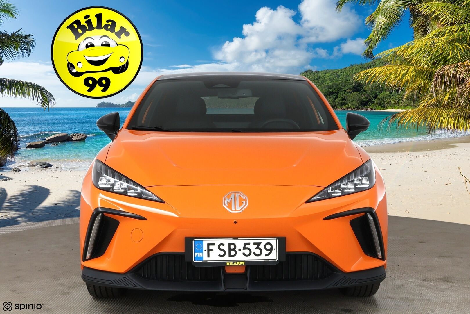 MG MG4 2023 64kwh Luxury Long Range Aut / Lämpöpumppu / ACC / 360-kamera / LED / BLIS - Puolinahat / Viimeisin huolto 06/2025 / Huippu varusteet! 