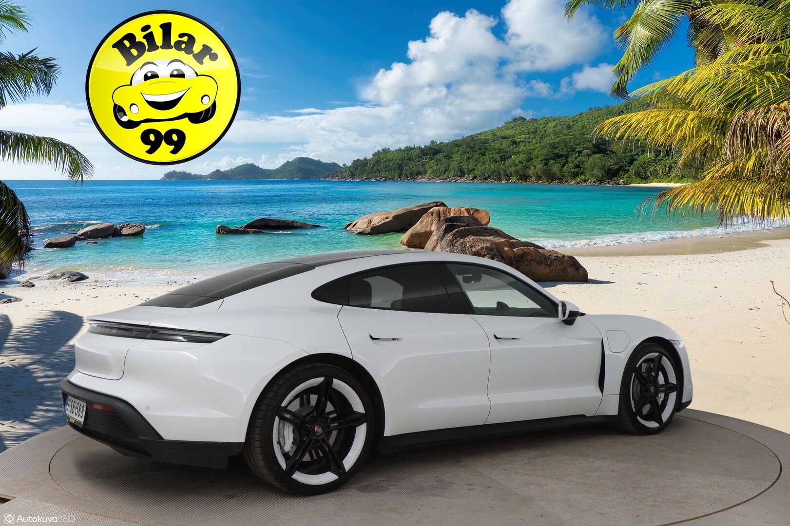 Porsche Taycan 2021 4S Performance Plus * Adapt. Vak. / InnoDrive / Bose / 14-penkit / Lasikatto / PDLS+ / BLIS / PASM * - Todella siisti yksilö! / 21" Mission E Design vanteet / Sport Chrono Plus - paketti - HULLUT AVAJAISHULINAT KORKOTARJOUS 3,29 %