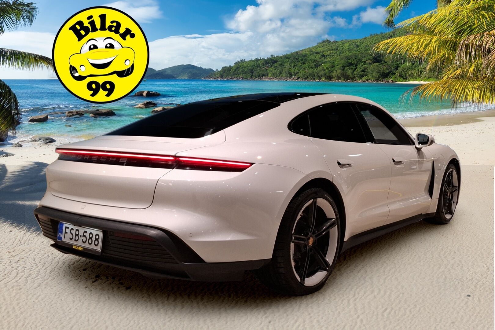 Porsche Taycan 2021 Taycan 4S Performance Plus / Adapt. Vak. / InnoDrive / Bose / 14-penkit / Lasikatto / PDLS+ / BLIS / PASM / - 2,99 % KORKOTARJOUS TÄHÄN AUTOON - Todella siisti yksilö! / 21" Mission E Design vanteet / Sport Chrono Plus - paketti