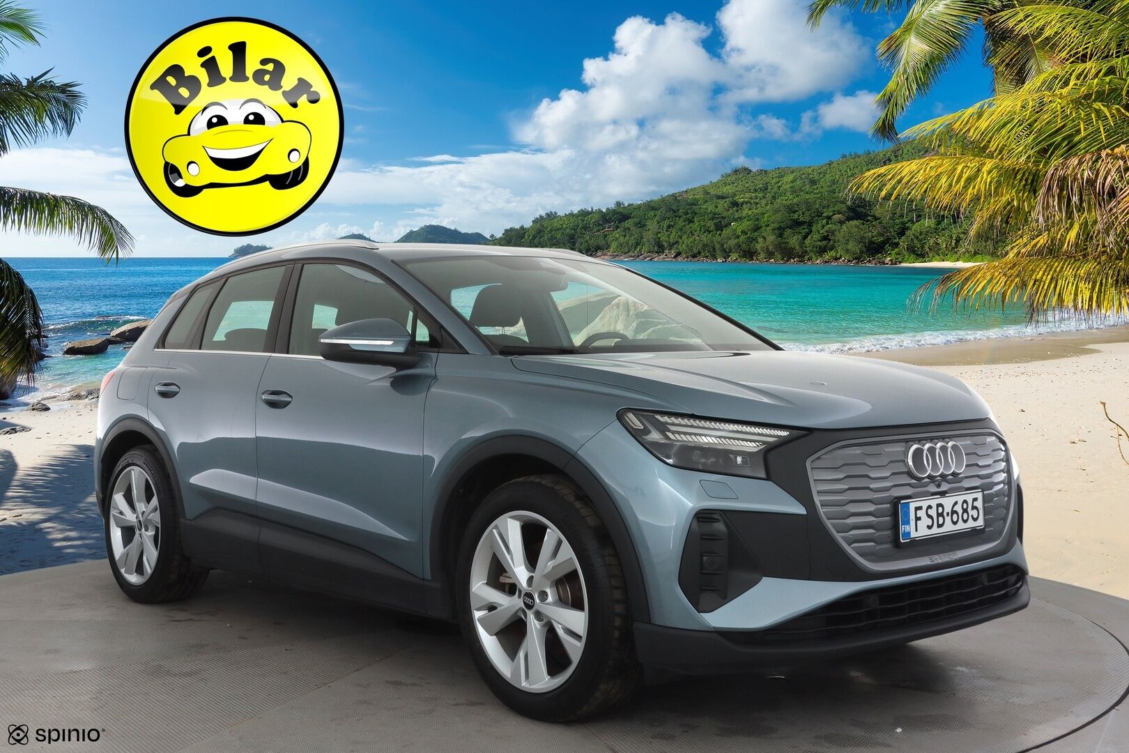 Audi Q4 e-tron 2022 35 e-tron - | ACC | ILP | Matrix | Digimittaristo | Audi Sound System | P.kamera | Navi | Apple & Android | Sähk. takaluukku | 2x renkaat aluin | 