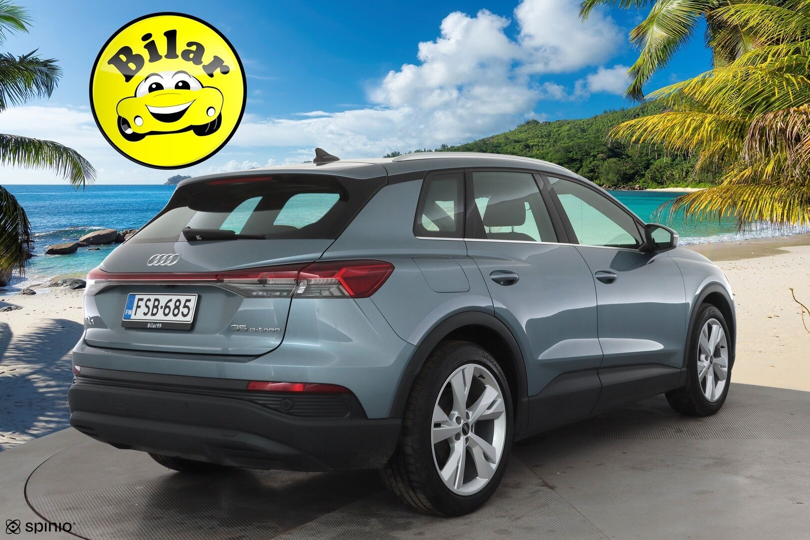 Audi Q4 e-tron 2022 35 e-tron - | ACC | ILP | Matrix | Digimittaristo | Audi Sound System | P.kamera | Navi | Apple & Android | Sähk. takaluukku | 2x renkaat aluin | 