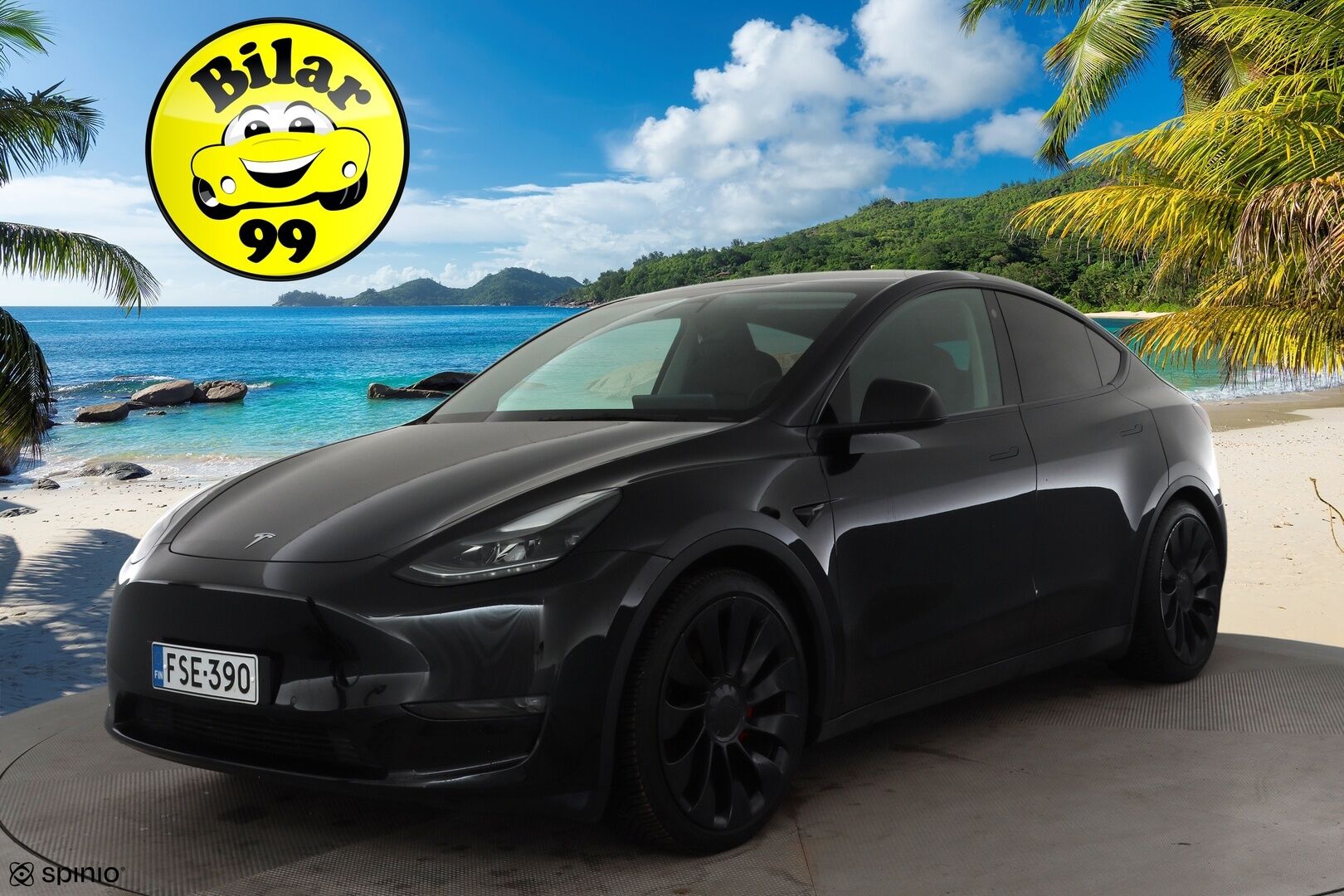 Tesla Model Y 2022 Performance * Lasikatto / P.kamera / Matrix LED / Premium Audio / ILP / Nahat / Navi * - Akku kuntotarkastettu - HULLUT BLACKWEEK JATKOT - KORKOTARJOUS 2,49%