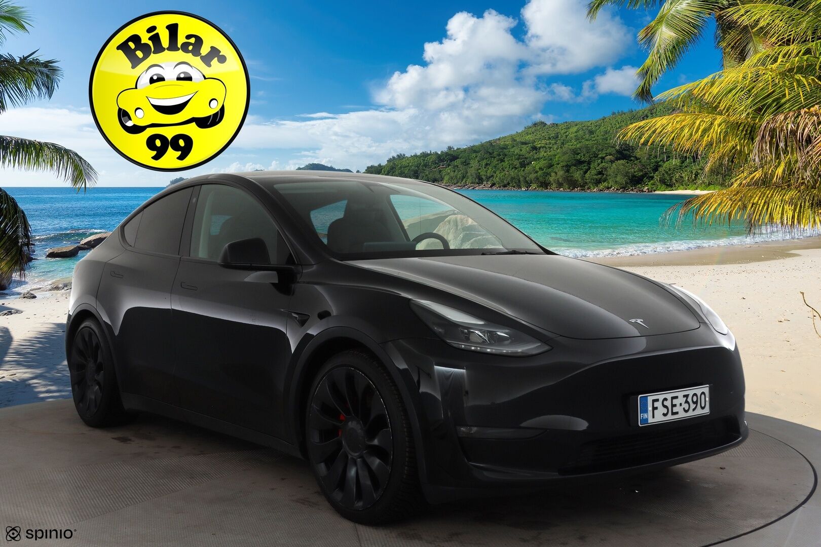 Tesla Model Y 2022 Performance * Lasikatto / P.kamera / Matrix LED / Premium Audio / ILP / Nahat / Navi * - Akku kuntotarkastettu - HULLUT BLACKWEEK JATKOT - KORKOTARJOUS 2,49%