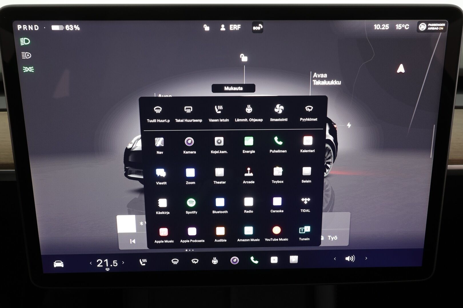 Tesla Model Y 2022 Performance * Lasikatto / P.kamera / Matrix LED / Premium Audio / ILP / Nahat / Navi * - Akku kuntotarkastettu - HULLUT BLACKWEEK JATKOT - KORKOTARJOUS 2,49%