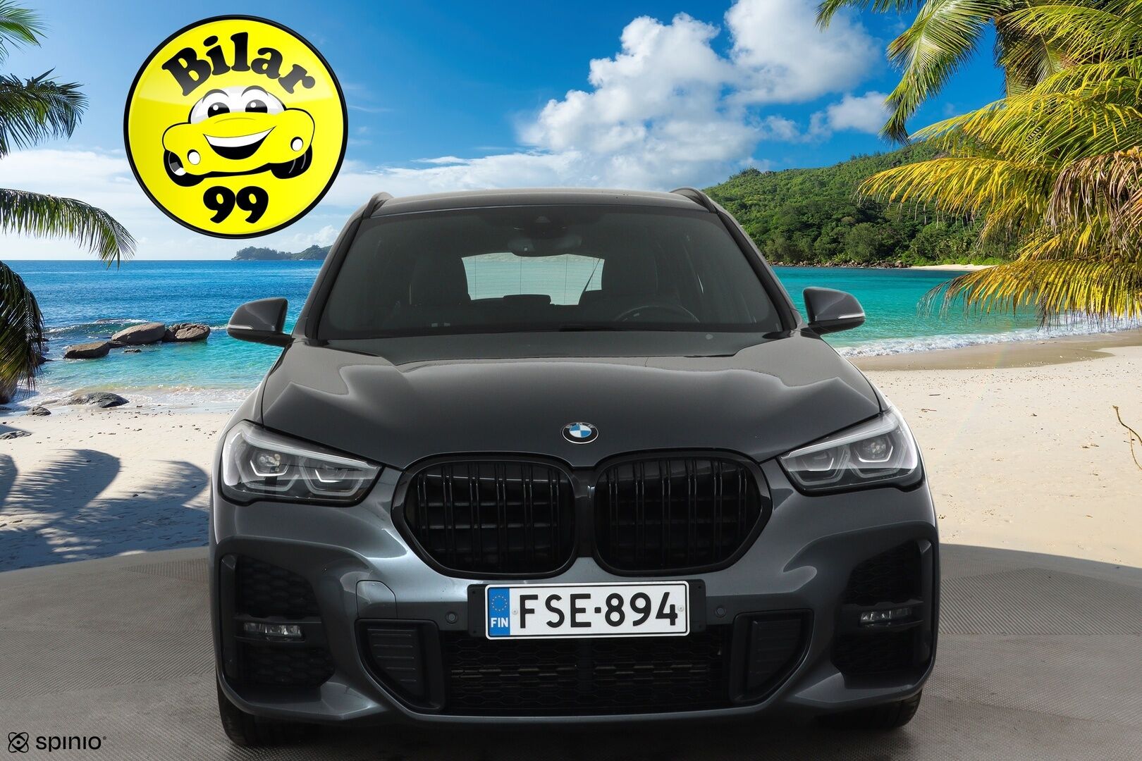 BMW X1 2021 F48 xDrive25e A Business M Sport Shadowline *Vakkari / P.tutkat / Sporttipenkit / LED / Navi / Sähköluukku* - Akku kuntotarkastettu 92,5% / Kahdet renkaat aluvanteilla