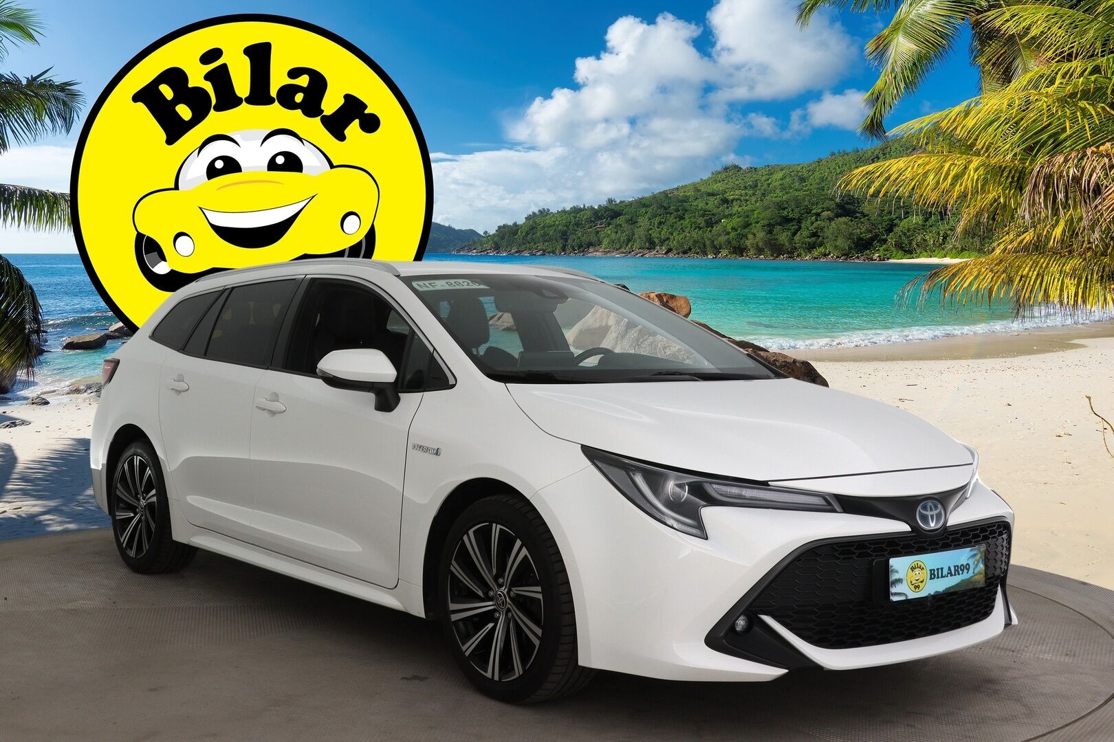 TOYOTA COROLLA 2021 Touring Sports 1,8 Hybrid Style - Adapt.Vakkari | Kaistavahti | Peruutuskamera | Puolinahat | Apple&Android | LED-Valot 
