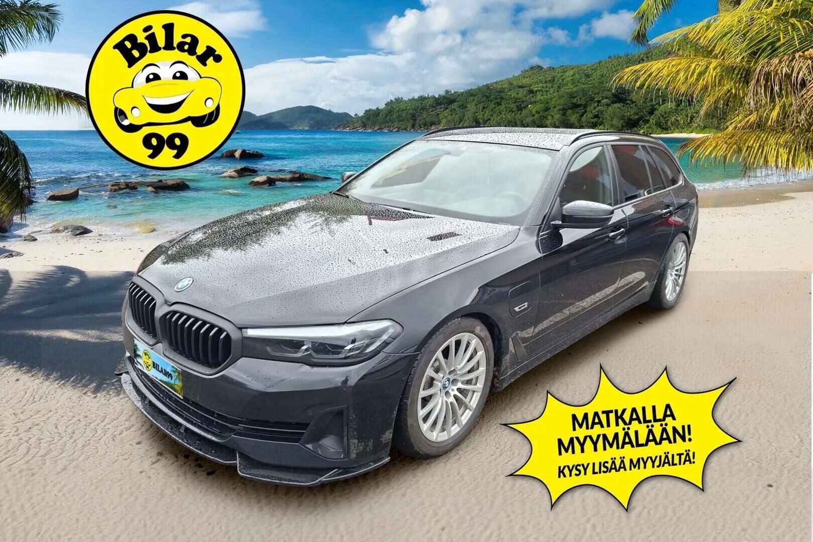 BMW 530 2022 G31 Touring 530e xDrive A Charged Edition - | Sport- penkit | Nahkaverhoilu | Prof. Navi | Lämpöratti | Kamera | Aktiivinen pysäköintiavustin | LED | 