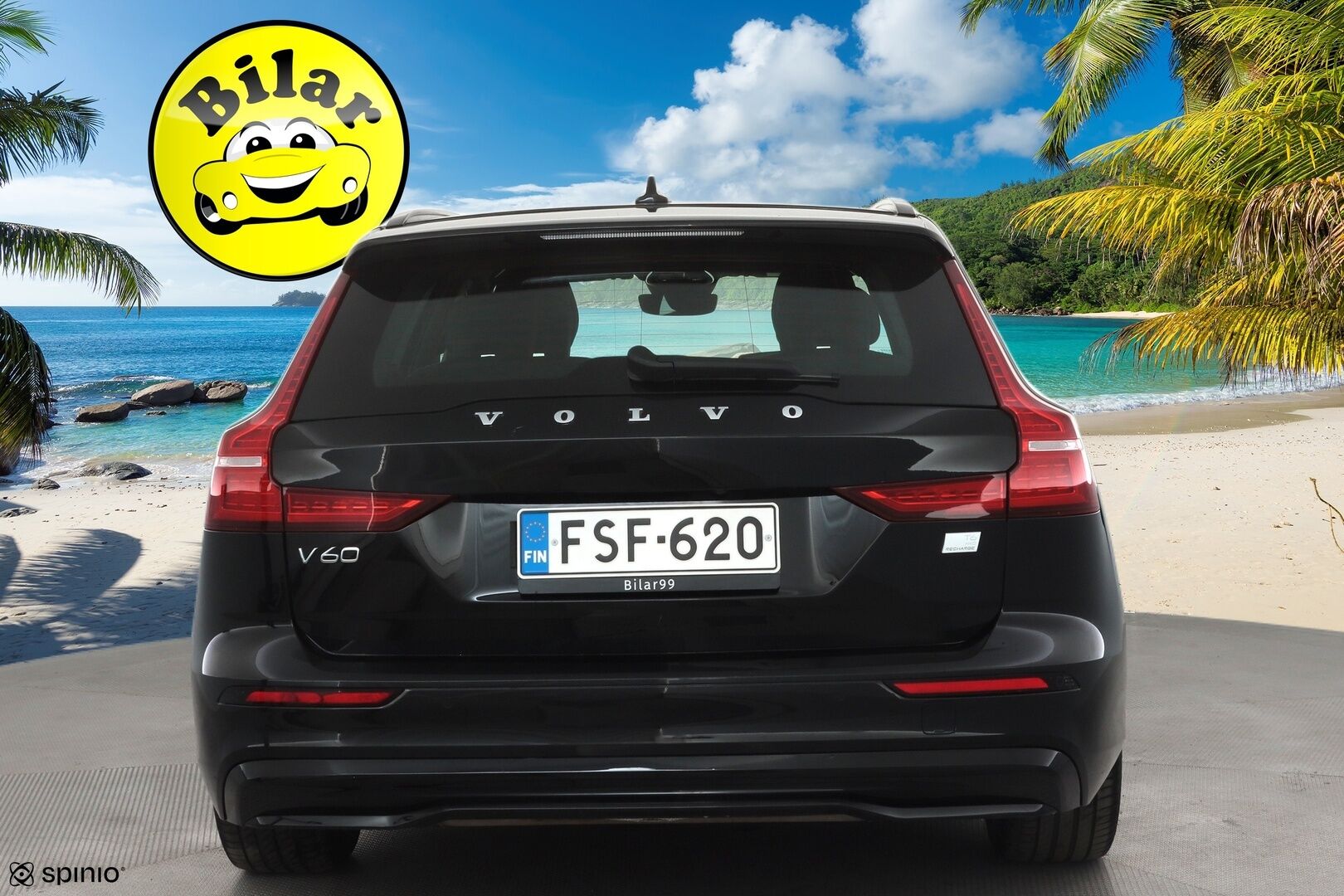Volvo V60 2023 T6 AWD Long Range Plus Dark aut - | ACC | Sporttipenkit muistilla | Puolinahat | Full-LED Active | P.kamera | Pilot Assist | High perf. audio | Lämm. ratti | Merkkihuollot | 2x renkaat aluin |