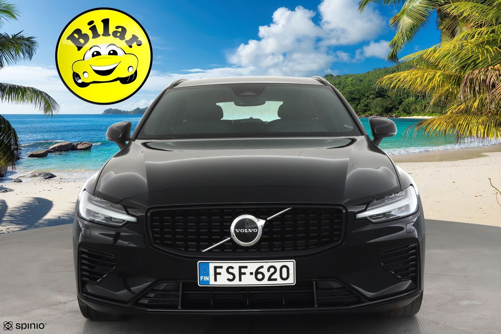 Volvo V60 2023 T6 AWD Long Range Plus Dark aut - | ACC | Sporttipenkit muistilla | Puolinahat | Full-LED Active | P.kamera | Pilot Assist | High perf. audio | Lämm. ratti | Merkkihuollot | 2x renkaat aluin |