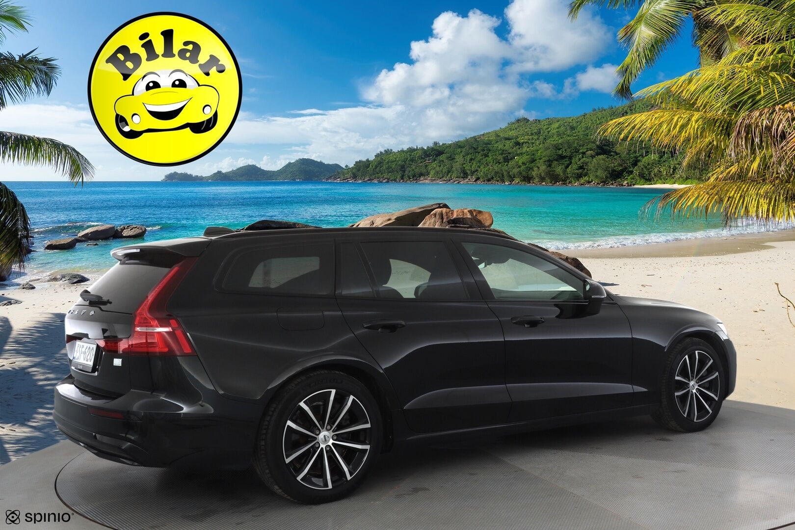 Volvo V60 2023 T6 AWD Long Range Plus Dark aut - Adapt.Vakkari | Full LED | High Perf Audio | Peruutuskamera | Sporttipenkit muistilla | Merkkihuollot | 2x Renkaat Aluvantein | Näyttävä!