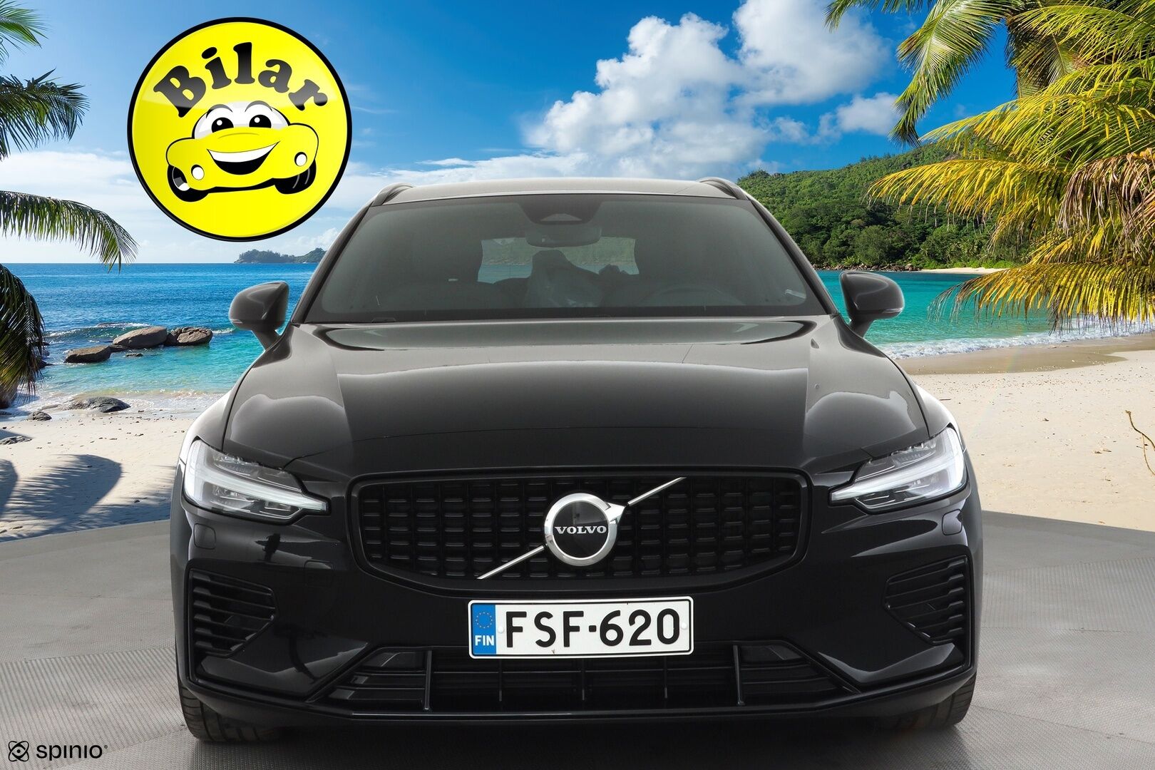 Volvo V60 2023 T6 AWD Long Range Plus Dark aut - Adapt.Vakkari | Full LED | High Perf Audio | Peruutuskamera | Sporttipenkit muistilla | Merkkihuollot | 2x Renkaat Aluvantein | Näyttävä!