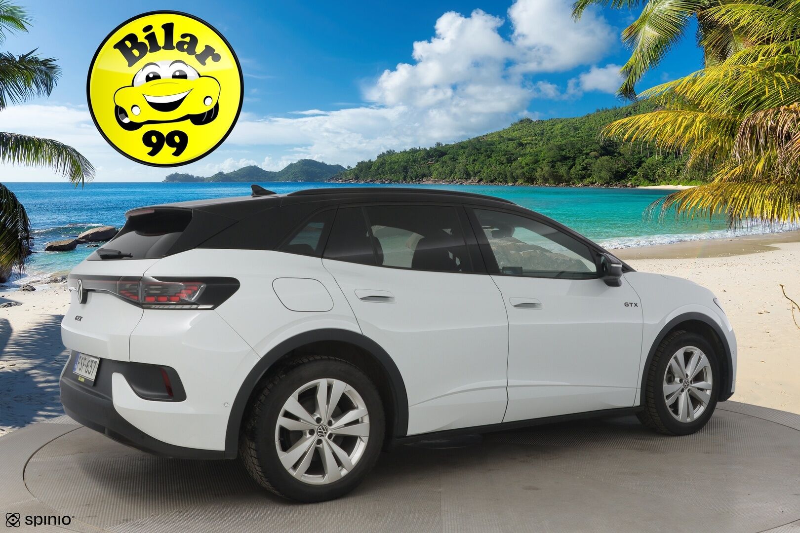 Volkswagen ID.4 2023 ID.4 GTX 220 KW * / Acc / 360-kamera / Koukku / Blind Spot / IQ Light / Travel assist / Comfort access / Ratinlämmitin / * - Juuri saapunut täyteen pakattu GTX 