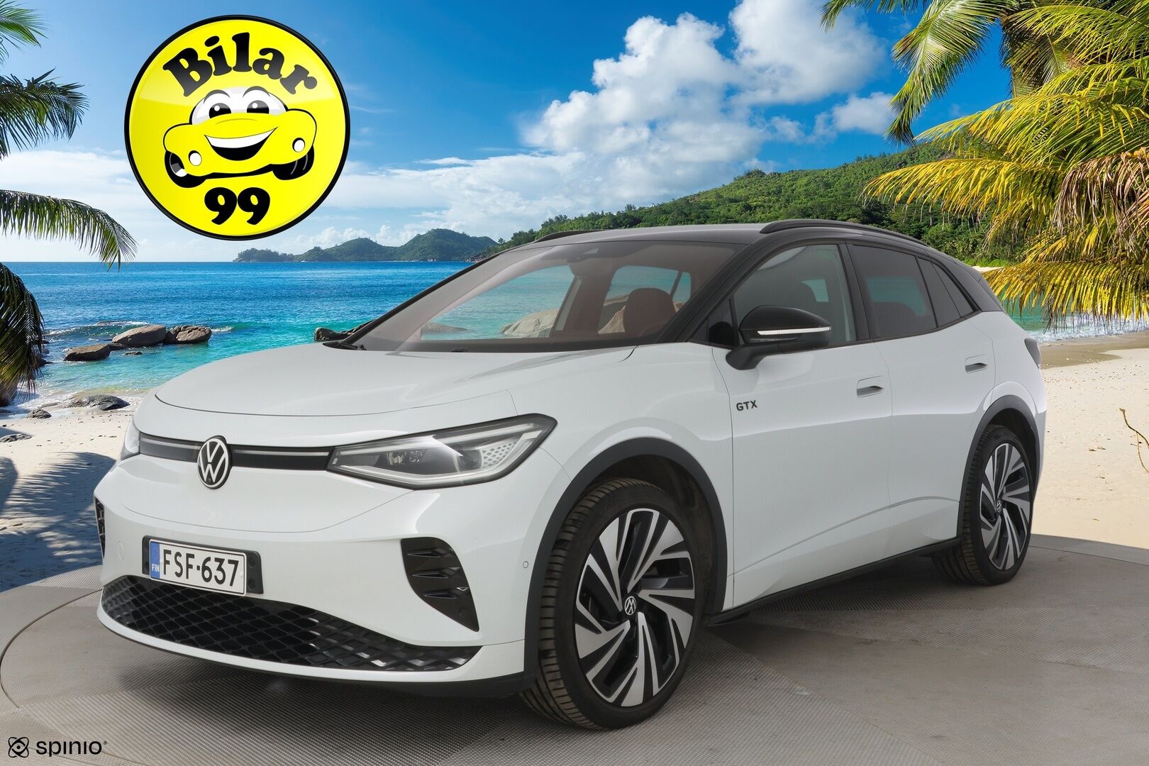 Volkswagen ID.4 2023 ID.4 GTX 220 KW * / Acc / 360-kamera / Koukku / Blind Spot / IQ Light / Travel assist / Comfort access / Ratinlämmitin / * - Juuri saapunut täyteen pakattu GTX 