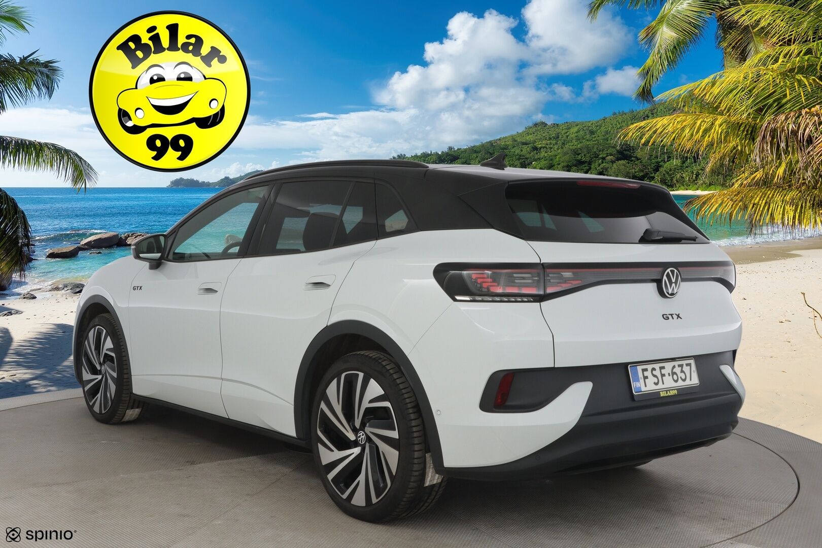 Volkswagen ID.4 2023 ID.4 GTX 220 KW * / Acc / 360-kamera / Koukku / Blind Spot / IQ Light / Travel assist / Comfort access / Ratinlämmitin / * - Juuri saapunut täyteen pakattu GTX 