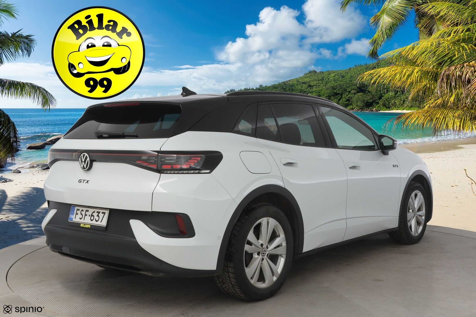 Volkswagen ID.4 2023 ID.4 GTX 220 KW * / Acc / 360-kamera / Koukku / Blind Spot / IQ Light / Travel assist / Comfort access / Ratinlämmitin / * - Juuri saapunut täyteen pakattu GTX 