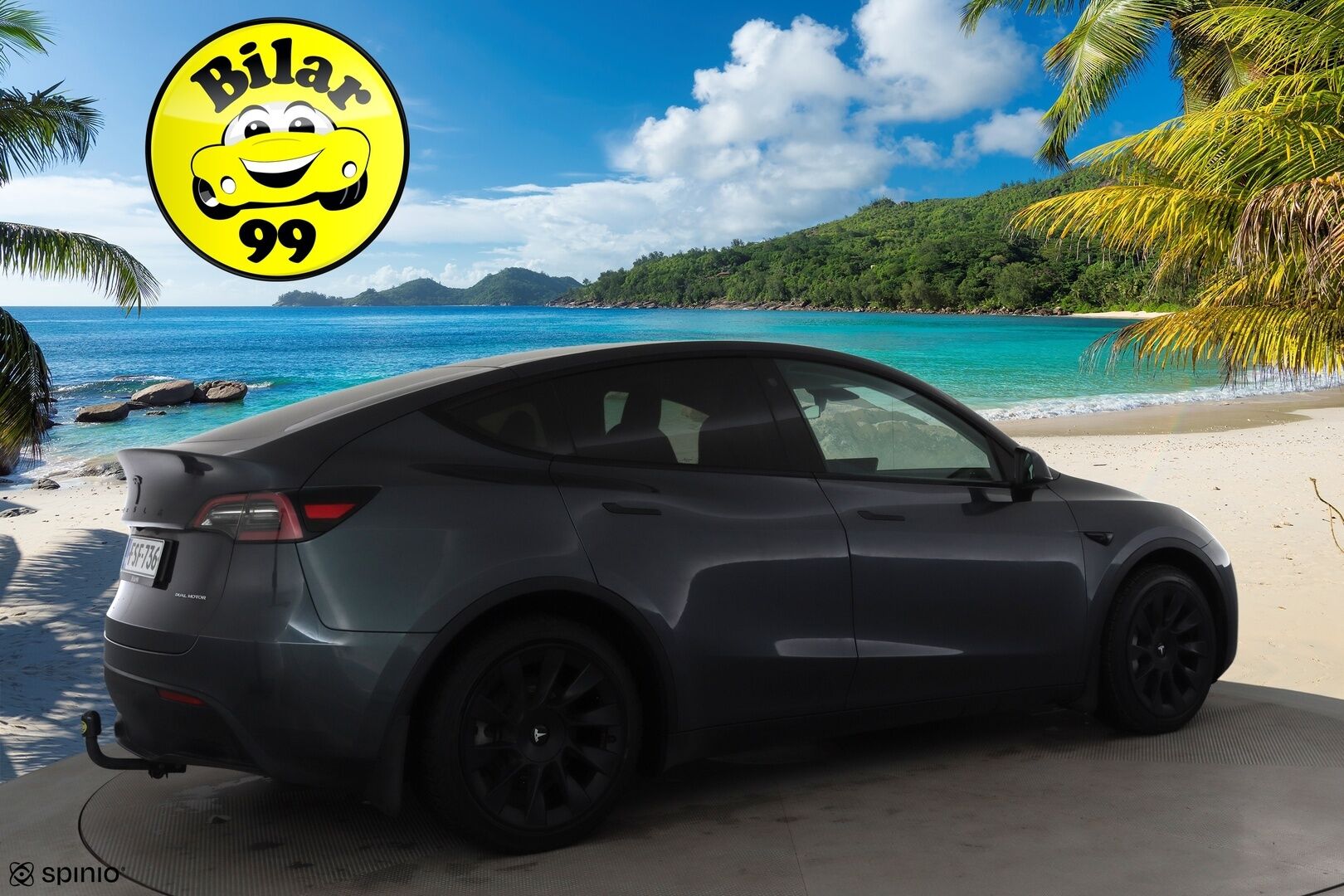Tesla Model Y 2021 Long Range Dual Motor * Koukku / Lasikatto / ILP / ACC / Matrix-LED / Muistipenkki / P.kamera / Premium Audio * - 2x Latauskaapelit / Kahdet renkaat aluvanteilla