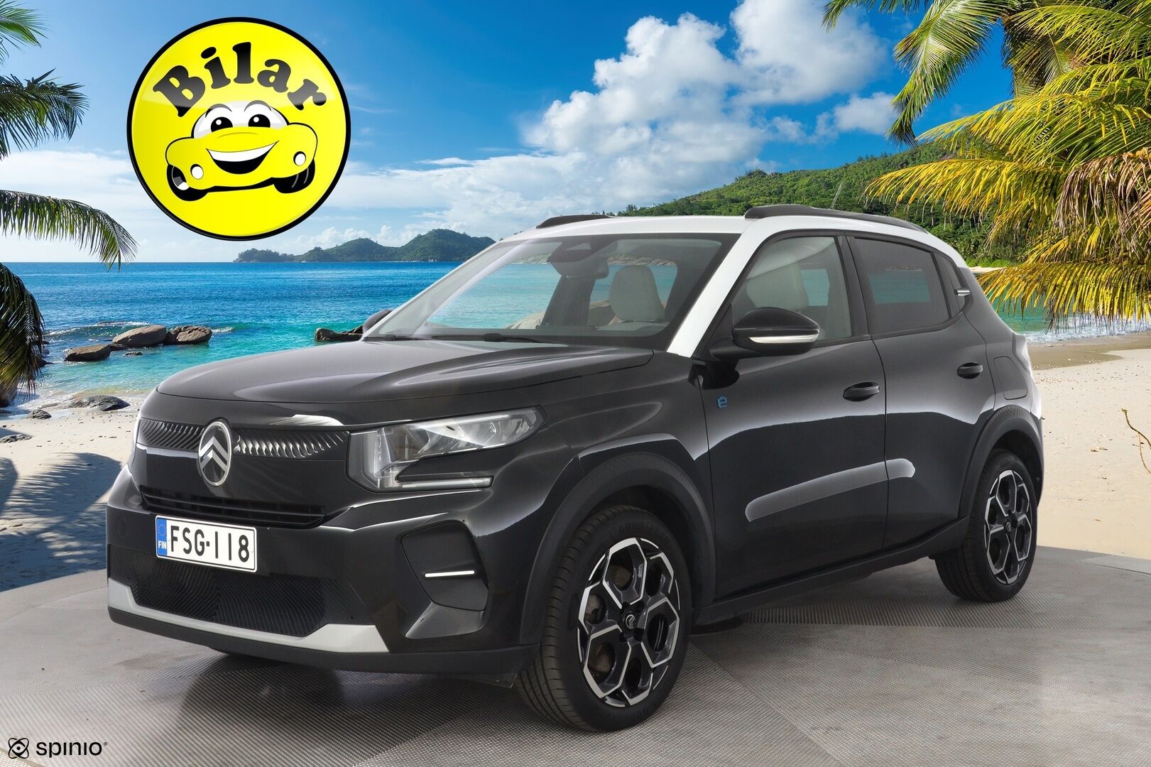 Citroen e-C3 2024 Full Electric 113 Max 44 kWh - TULOSSA MYYNTIIN  4.9.2026!