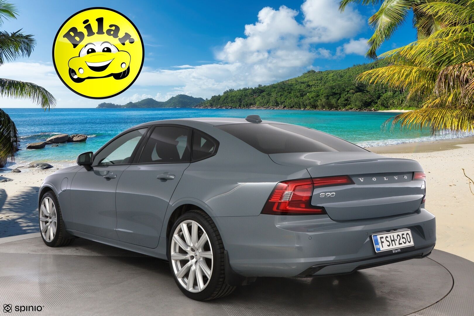 Volvo S90 2021 T8 AWD Recharge R-Design aut - Polestar Engineered | B&W | Panorama | ACC | HUD | Four-C Alusta | 360° | Full LED | Vetokoukku | Nahka-Alcantara | HARVOIN TARJOLLA!