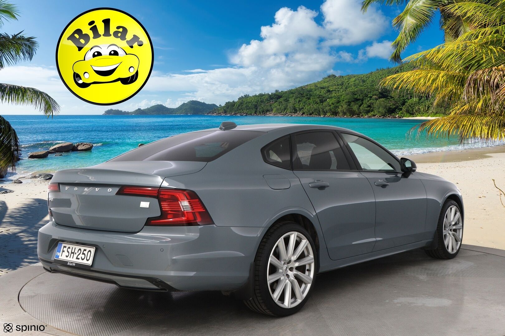 Volvo S90 2021 T8 AWD Recharge R-Design aut - Polestar Engineered | B&W | Panorama | ACC | HUD | Four-C Alusta | 360° | Full LED | Vetokoukku | Nahka-Alcantara | HARVOIN TARJOLLA!