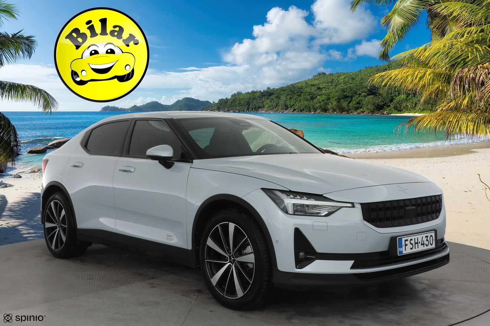 Polestar 2 2021 Launch Edition, 300kW, 78kWh - | Koukku | Pilot&Plus | H&K | Lasikatto | ACC | 360 | Sporttipenkki Muistilla | Navi | Kaistavahti | Keyless | Kahdet renkaat |