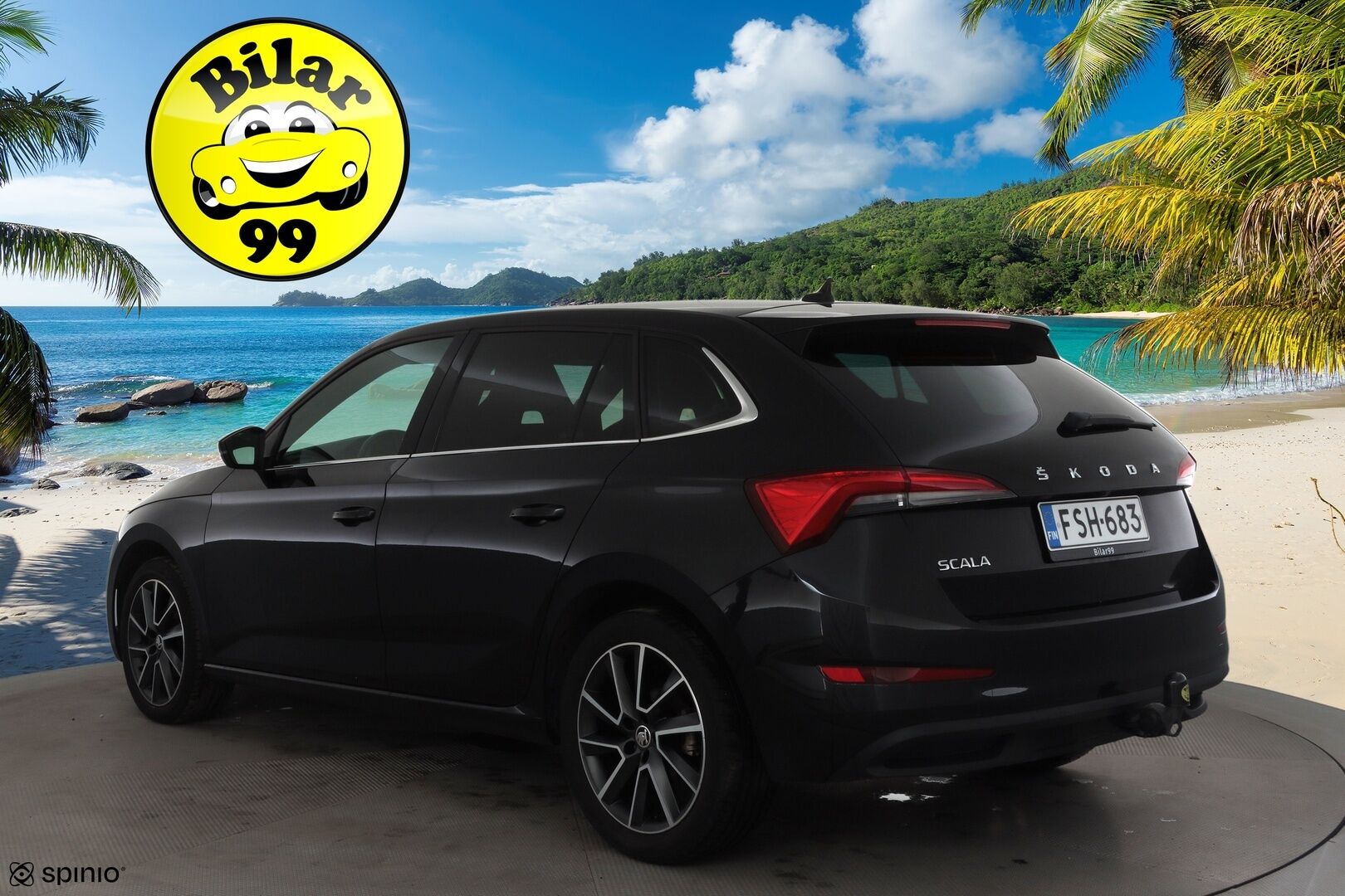 Skoda Scala 2020 1,5 TSI Ambition DSG Autom. * Adapt.Vakkari / Peruutuskamera / Koukku / Digimittari / LED / Sporttipenkit / KeylessGo - Kahdet renkaat aluvanteilla / Hyvät varusteet - HULLUT AVAJAISHULINAT KORKOTARJOUS 3,29 %