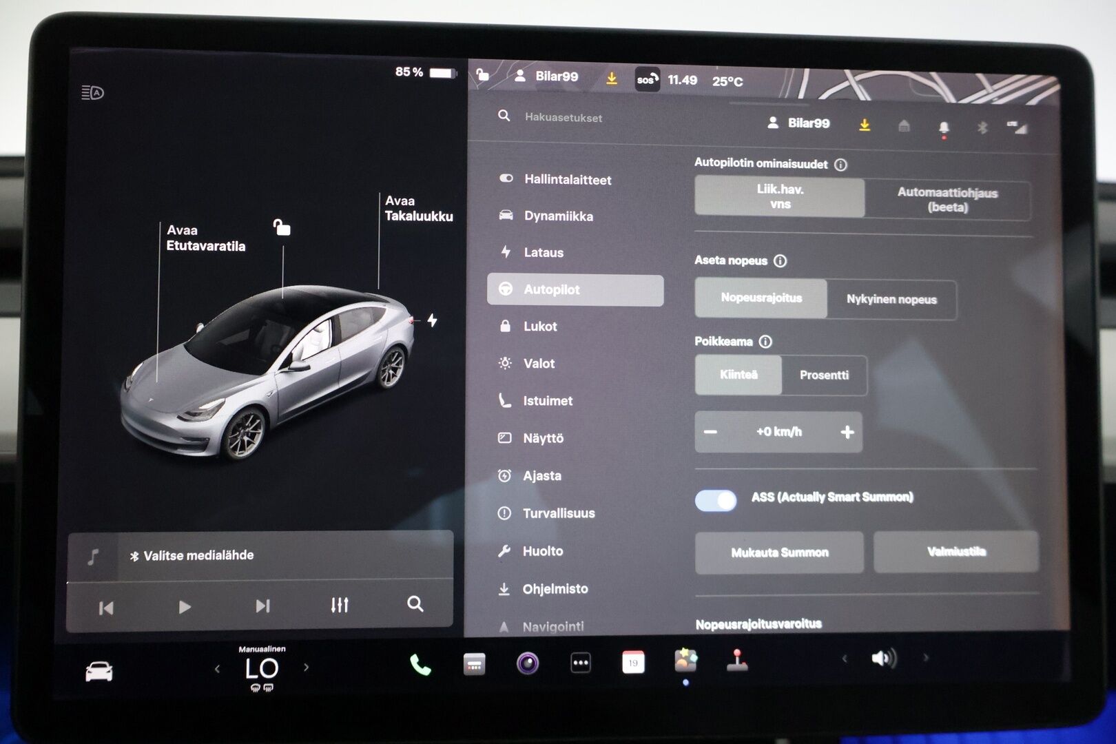 Tesla Model 3 2019 Long-Range Dual Motor AWD - | ACC | Lasikatto | Premium Audio | P.Kamera | Muistipenkki | 2xrenkaat