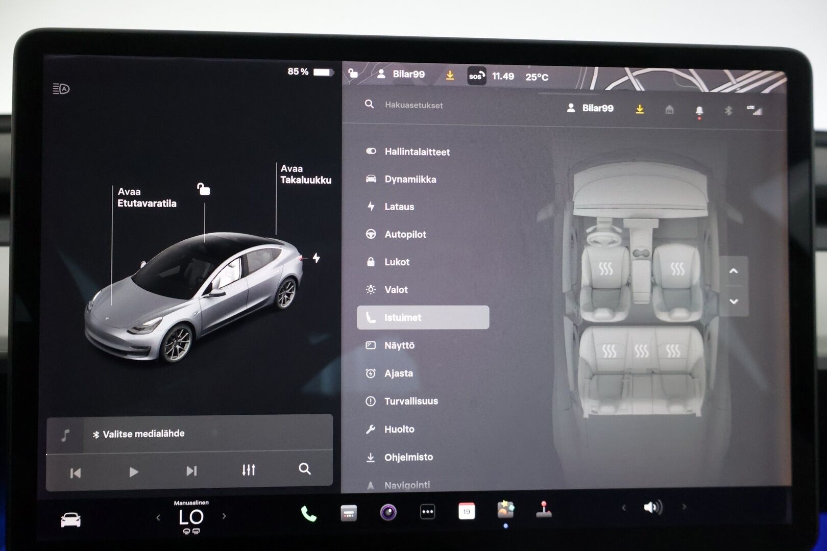 Tesla Model 3 2019 Long-Range Dual Motor AWD - | ACC | Lasikatto | Premium Audio | P.Kamera | Muistipenkki | 2xrenkaat