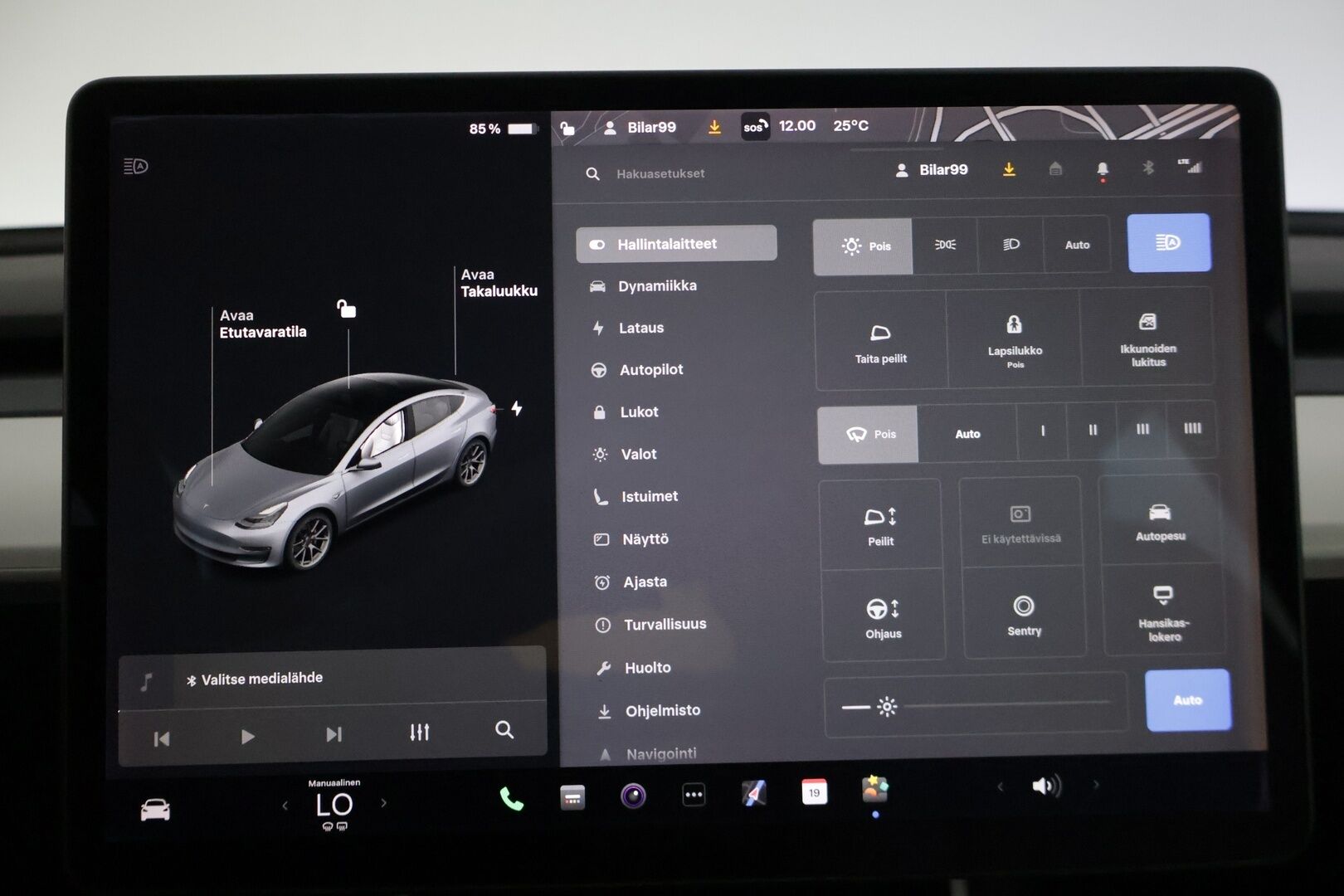 Tesla Model 3 2019 Long-Range Dual Motor AWD - | ACC | Lasikatto | Premium Audio | P.Kamera | Muistipenkki | 2xrenkaat
