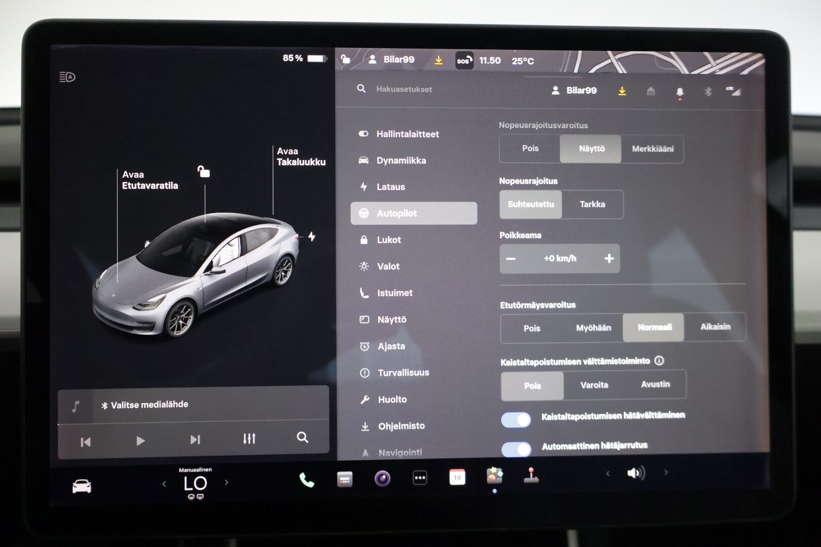 Tesla Model 3 2019 Long-Range Dual Motor AWD - | ACC | Lasikatto | Premium Audio | P.Kamera | Muistipenkki | 2xrenkaat