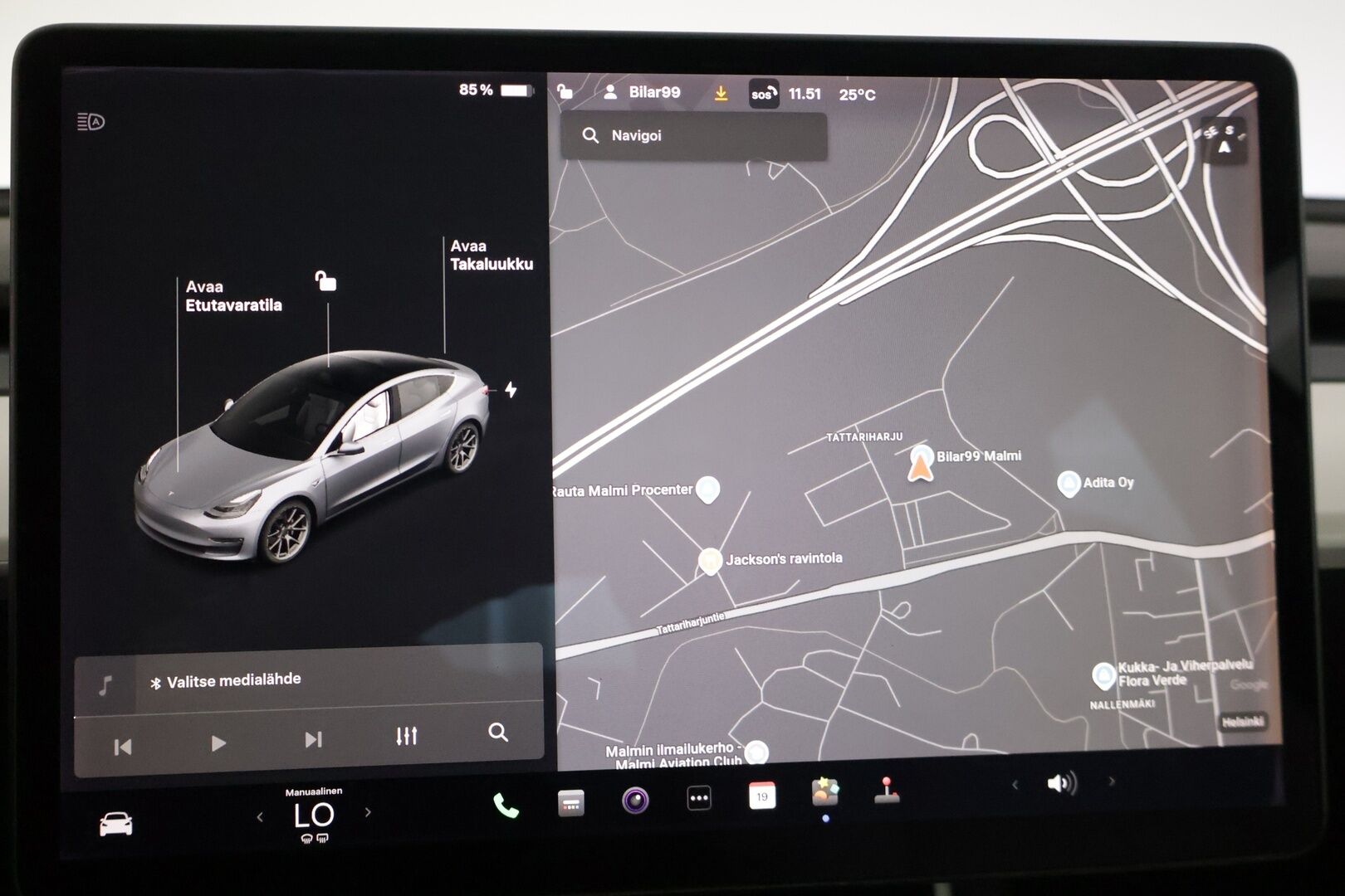 Tesla Model 3 2019 Long-Range Dual Motor AWD - | ACC | Lasikatto | Premium Audio | P.Kamera | Muistipenkki | 2xrenkaat