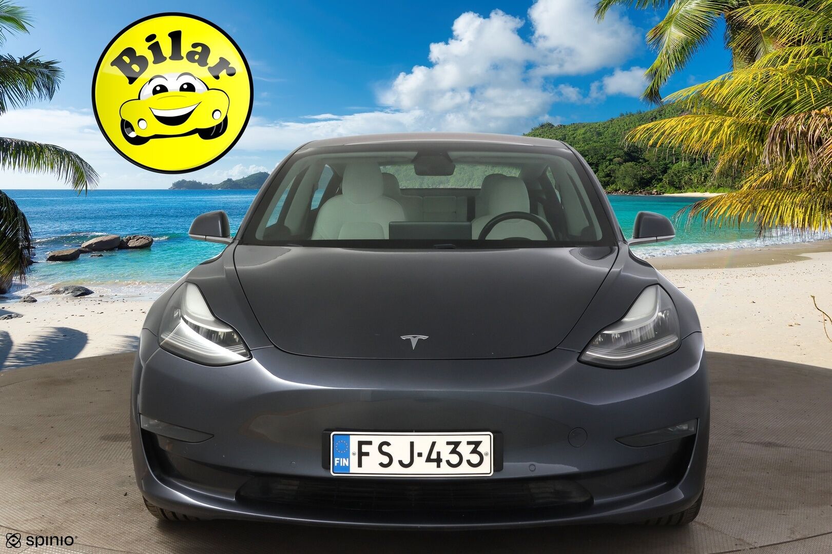 Tesla Model 3 2019 Long-Range Dual Motor AWD - | ACC | Lasikatto | Premium Audio | P.Kamera | Muistipenkki | 2xrenkaat