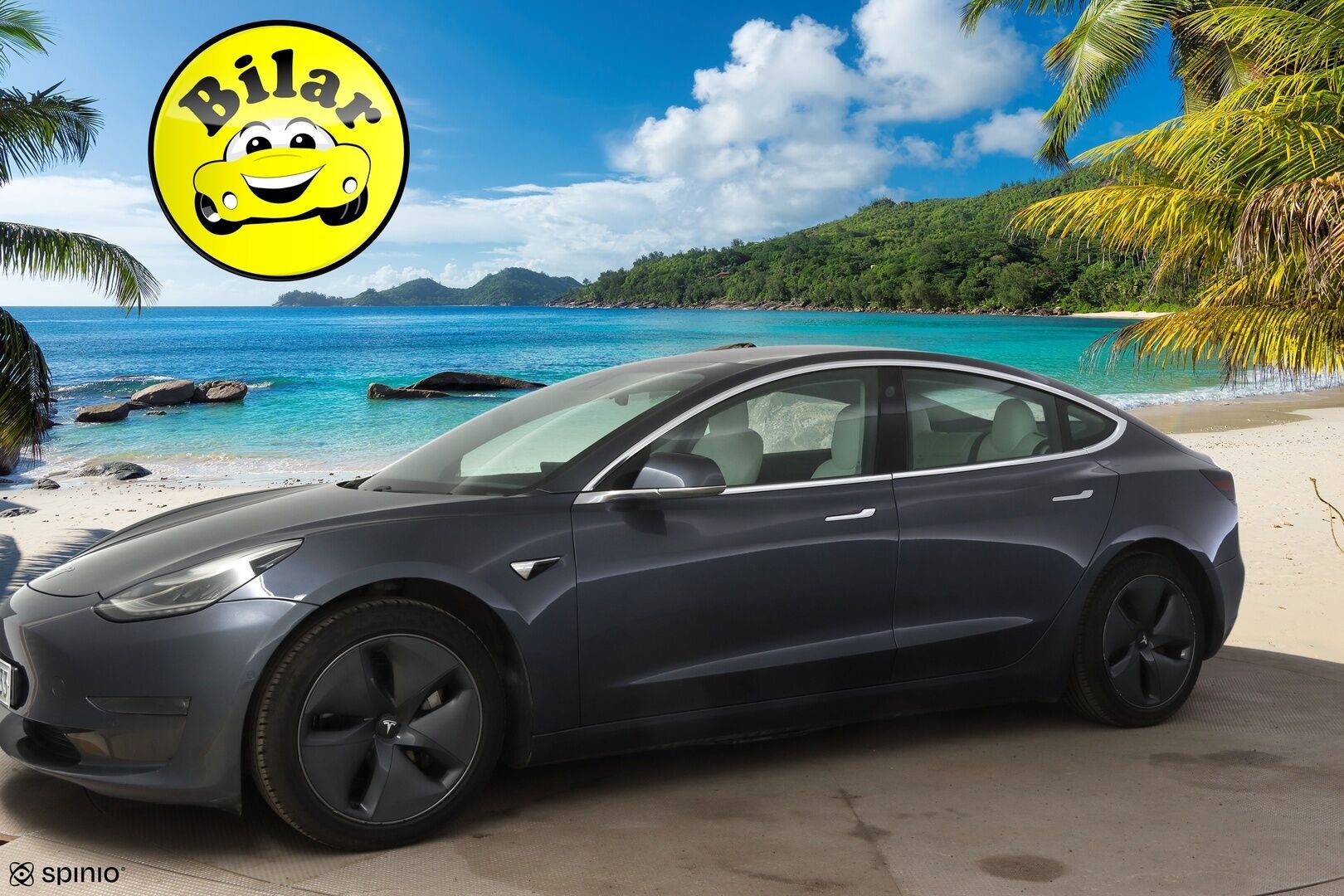 Tesla Model 3 2019 Long-Range Dual Motor AWD - | ACC | Lasikatto | Premium Audio | P.Kamera | Muistipenkki | 2xrenkaat