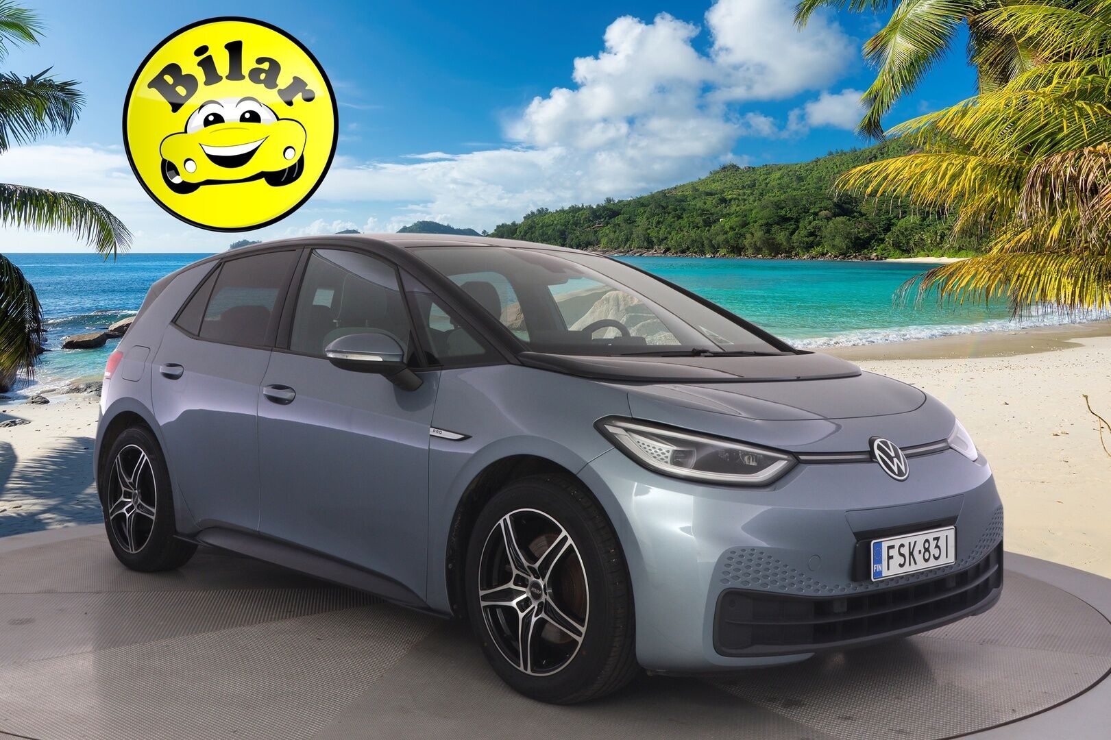 Volkswagen ID.3 2021 Pro Performance Business 150 kW, akku 58 kWh - Lämpöpumppu | P.kamera | Adapt.vakkari | Navigointi | Matrix LED | 2x renkaat vanteilla | SoH 91,7%